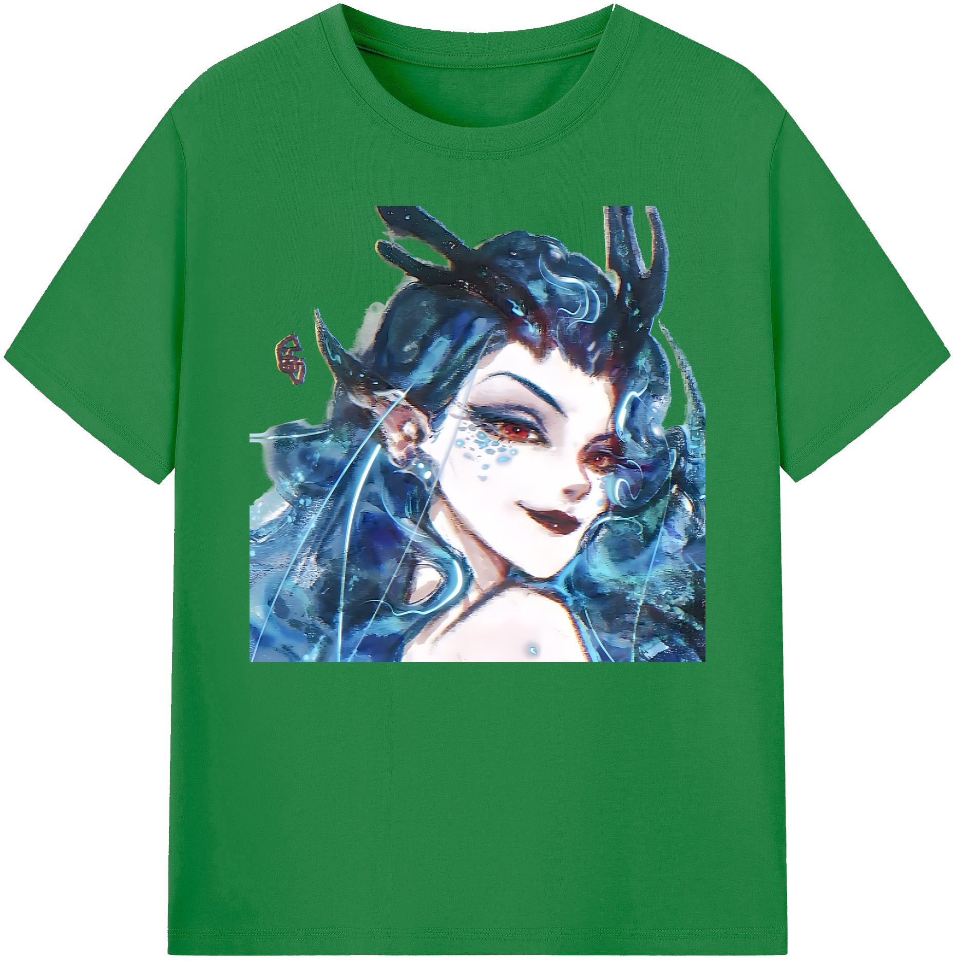 （画像用） Ne Zha 2 ナタ 魔童の大暴れ 綿100％ メンズ半袖Tシャツ｜肌触りやわらか＆通気性