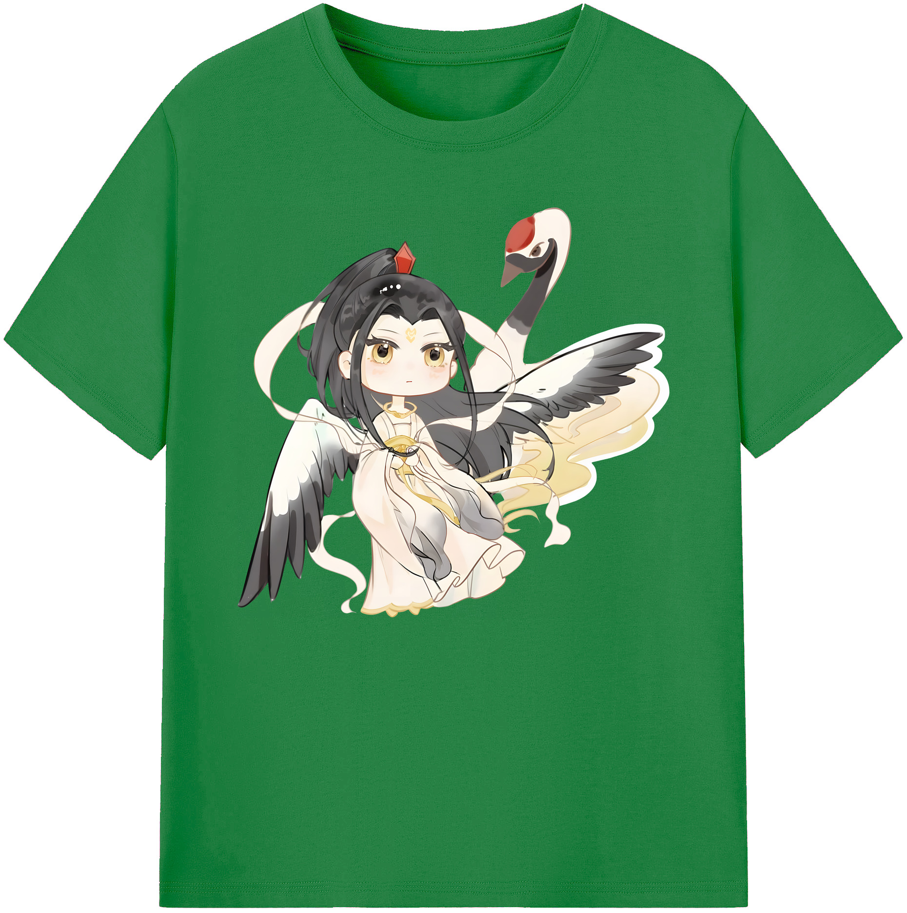 （画像用） Ne Zha 2 ナタ 魔童の大暴れ 綿100％ メンズ半袖Tシャツ｜肌触りやわらか＆通気性
