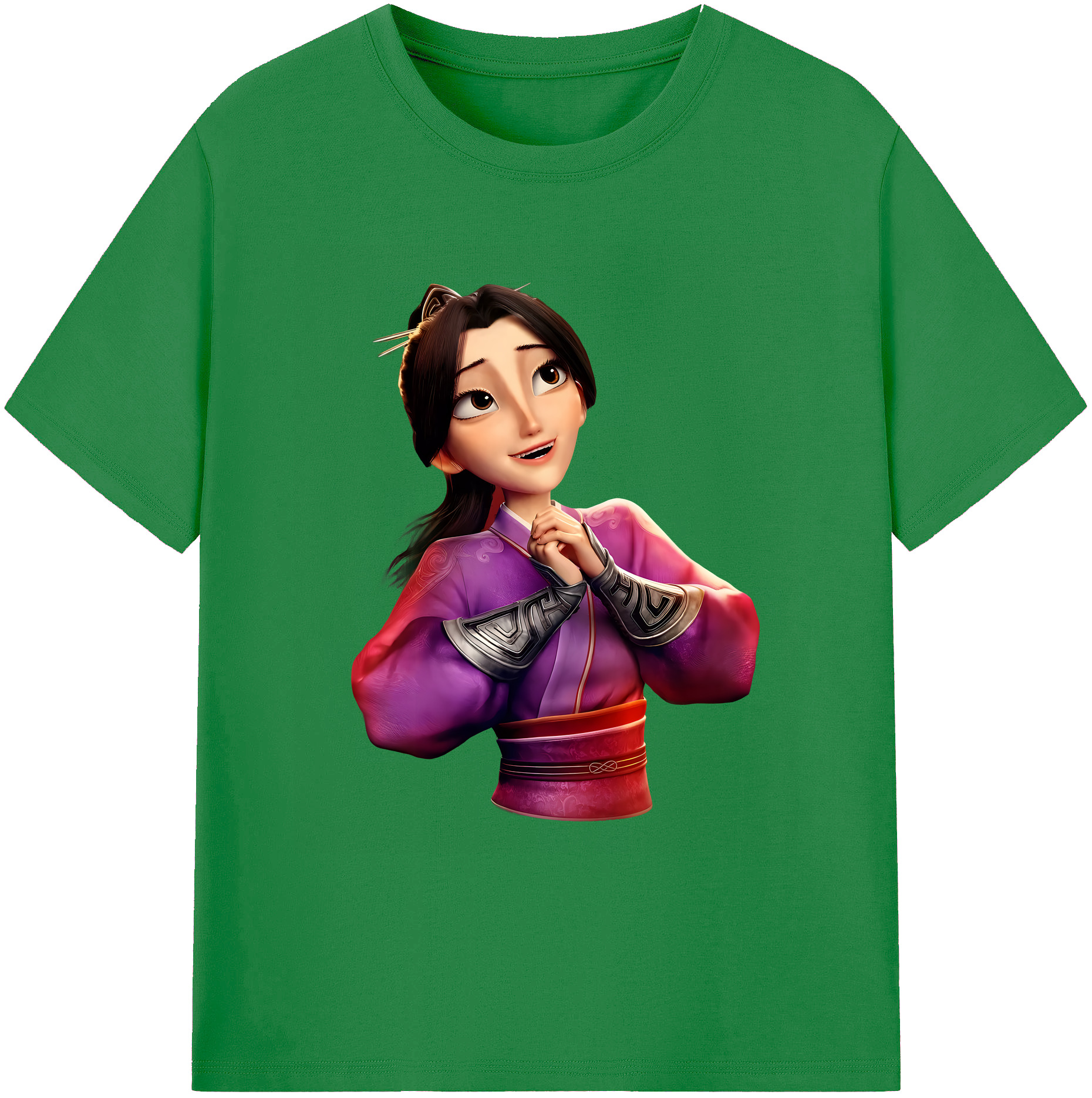 （画像用） Ne Zha 2 ナタ 魔童の大暴れ 綿100％ メンズ半袖Tシャツ｜肌触りやわらか＆通気性