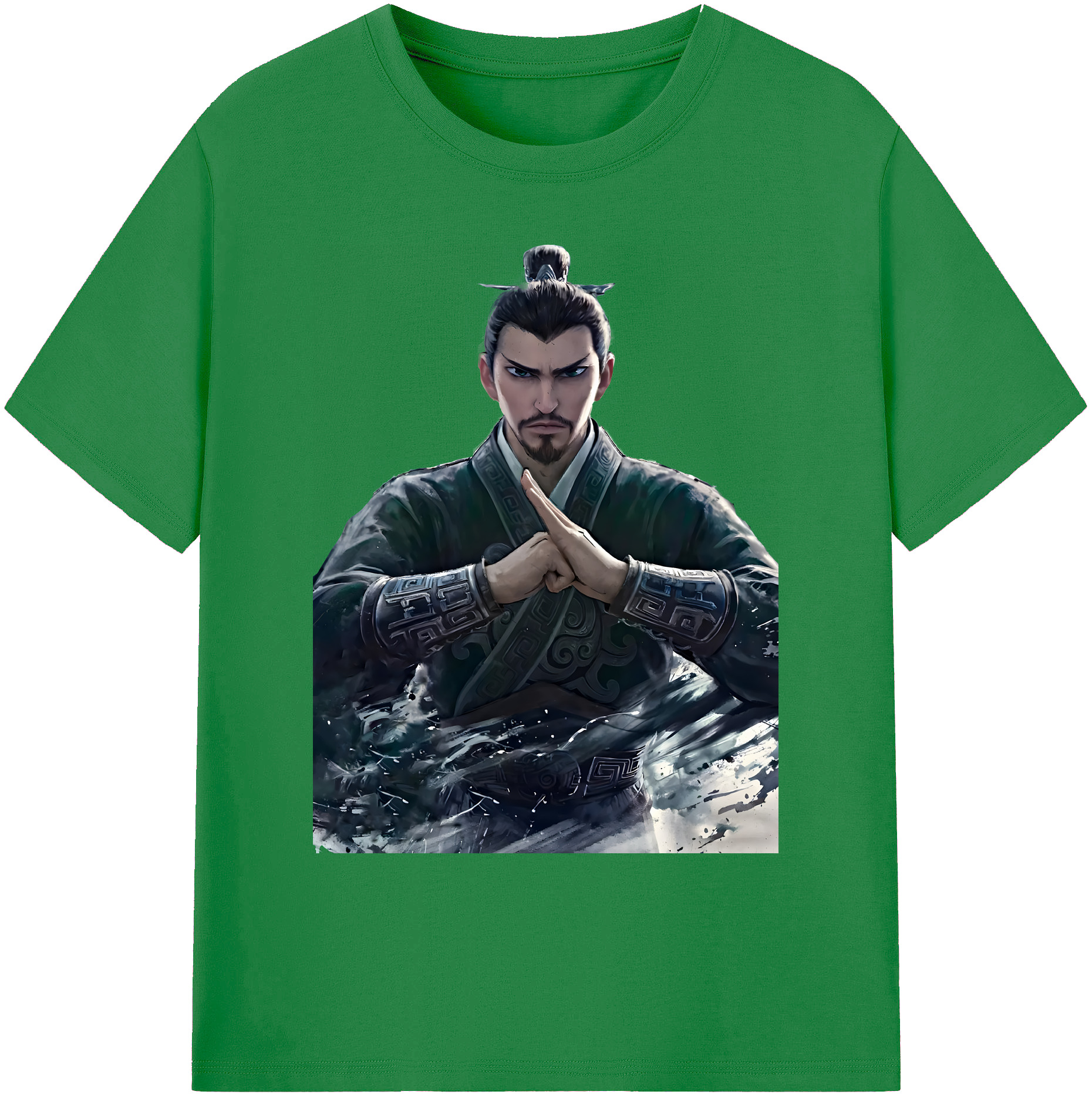 （画像用） Ne Zha 2 ナタ 魔童の大暴れ 綿100％ メンズ半袖Tシャツ｜肌触りやわらか＆通気性