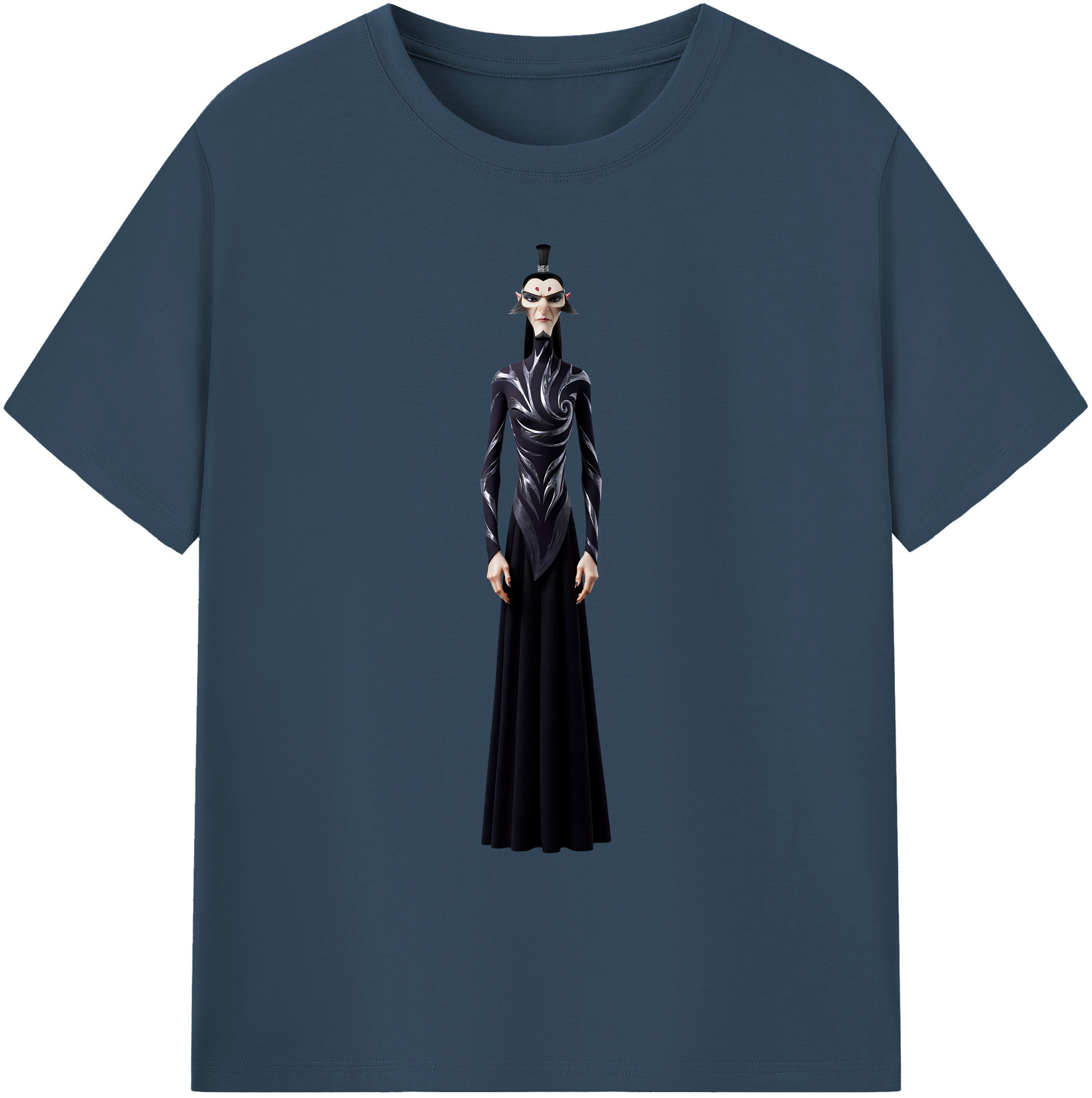 （画像用） Ne Zha 2 ナタ 魔童の大暴れ 綿100％ メンズ半袖Tシャツ｜肌触りやわらか＆通気性