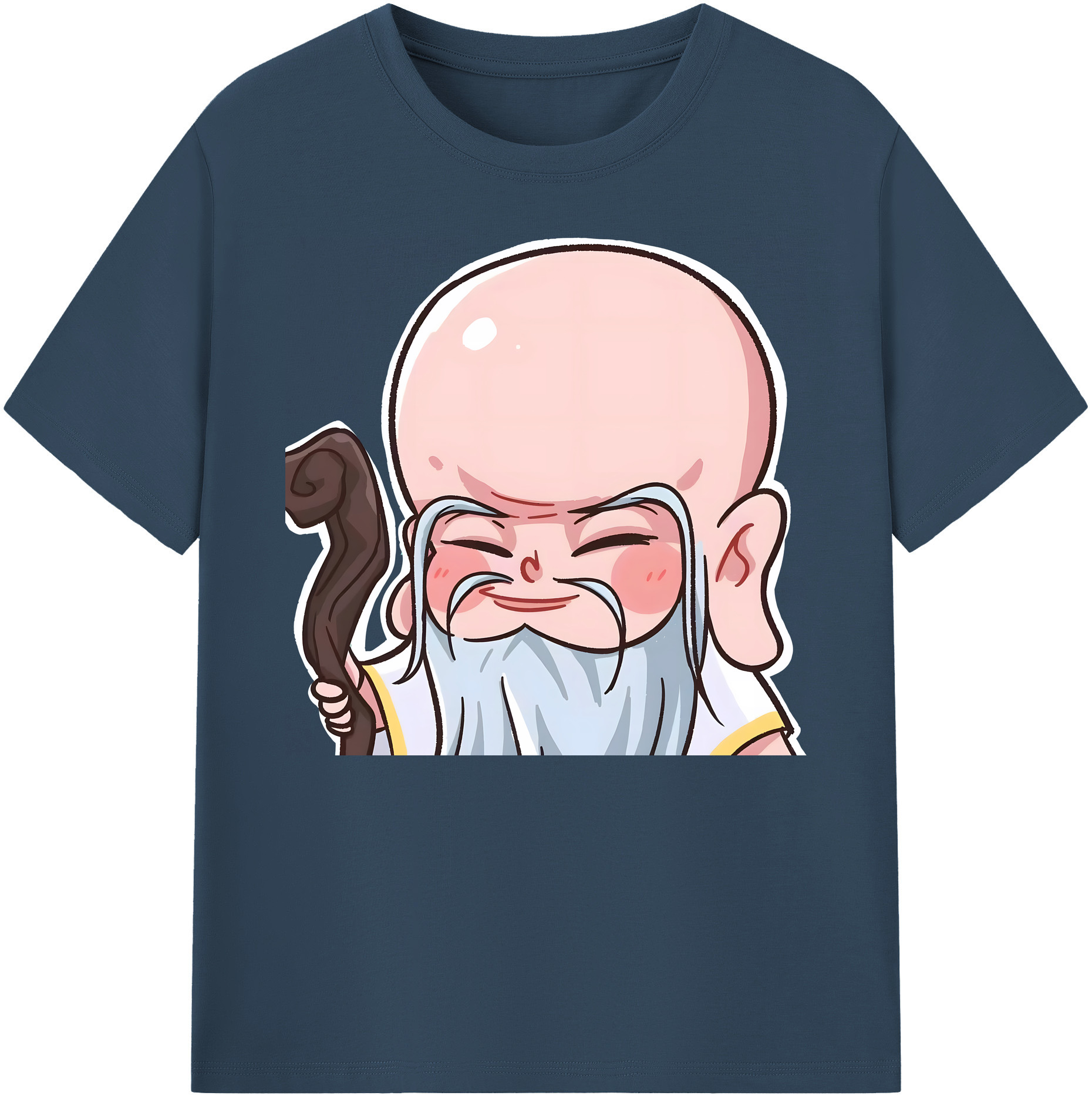 （画像用） Ne Zha 2 ナタ 魔童の大暴れ 綿100％ メンズ半袖Tシャツ｜肌触りやわらか＆通気性