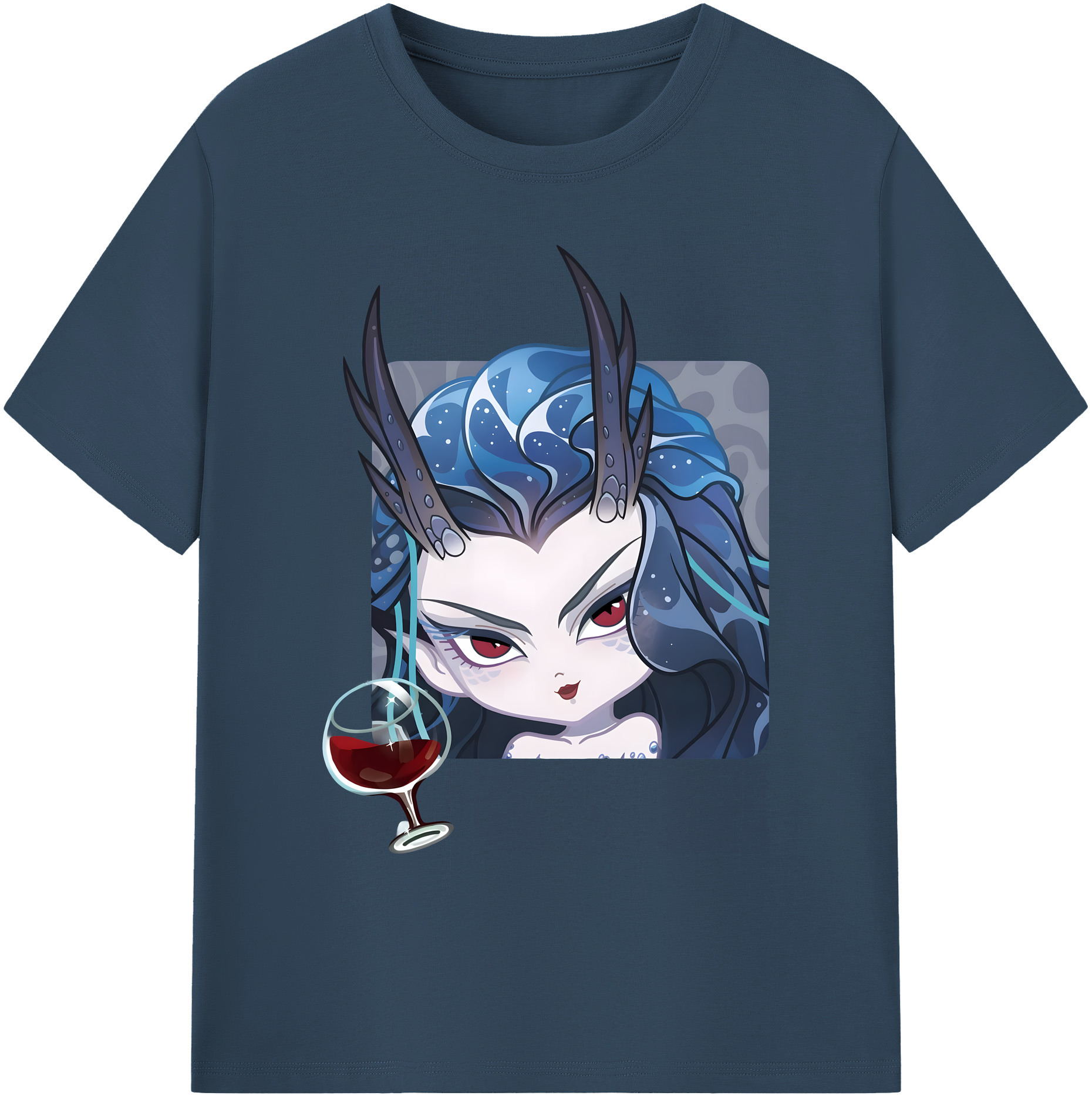 （画像用） Ne Zha 2 ナタ 魔童の大暴れ 綿100％ メンズ半袖Tシャツ｜肌触りやわらか＆通気性