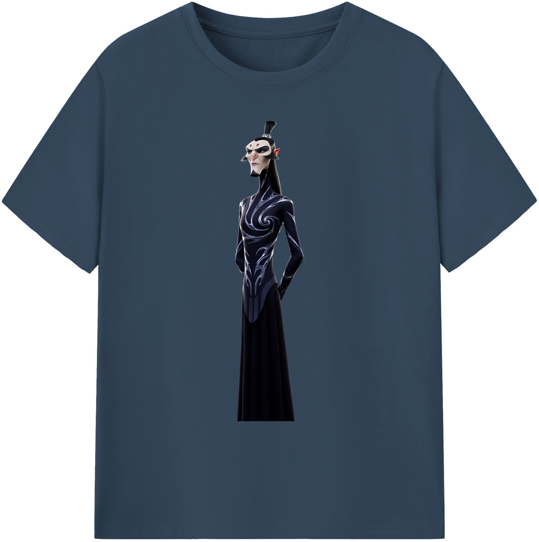 （画像用） Ne Zha 2 ナタ 魔童の大暴れ 綿100％ メンズ半袖Tシャツ｜肌触りやわらか＆通気性