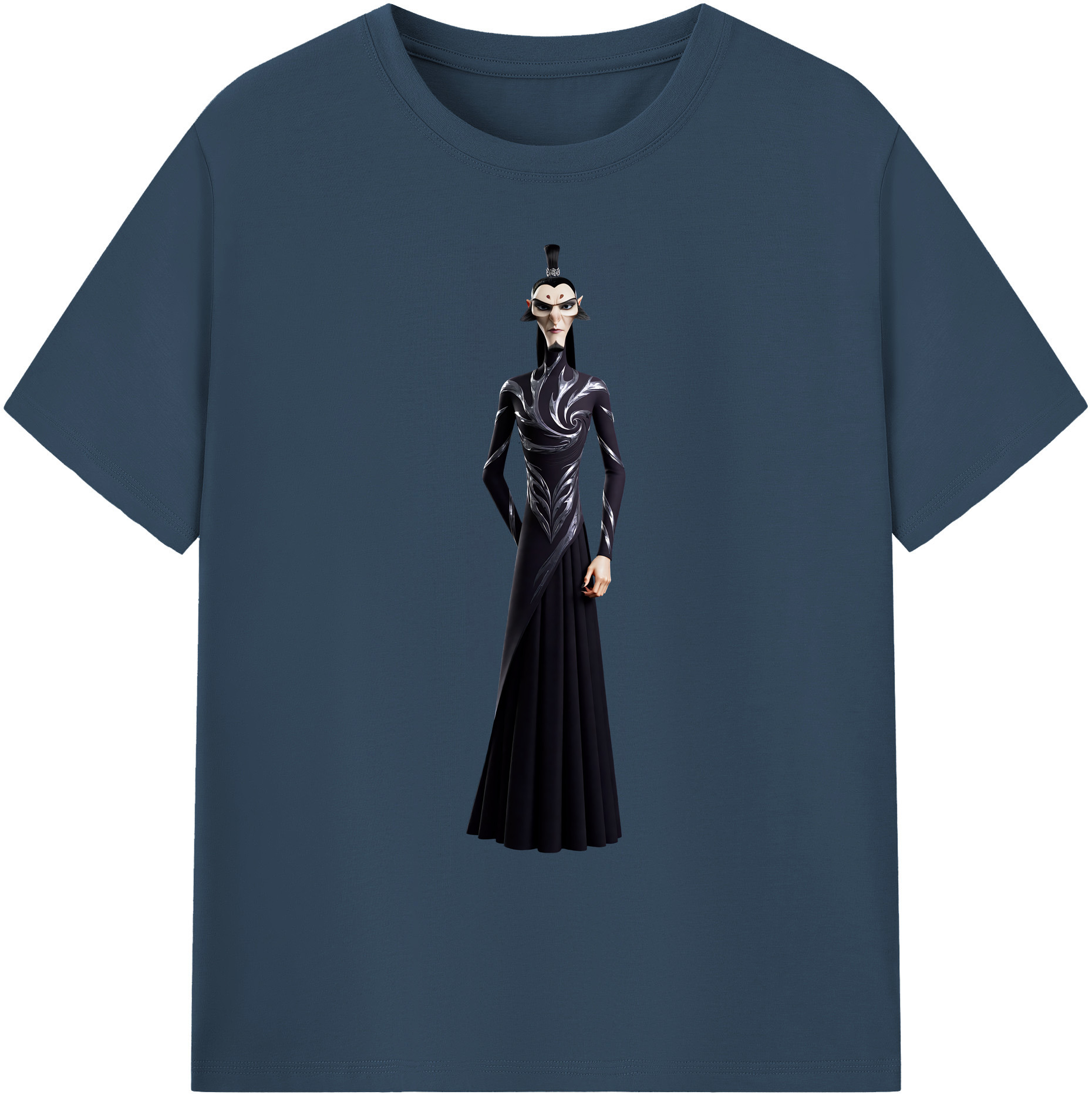 （画像用） Ne Zha 2 ナタ 魔童の大暴れ 綿100％ メンズ半袖Tシャツ｜肌触りやわらか＆通気性