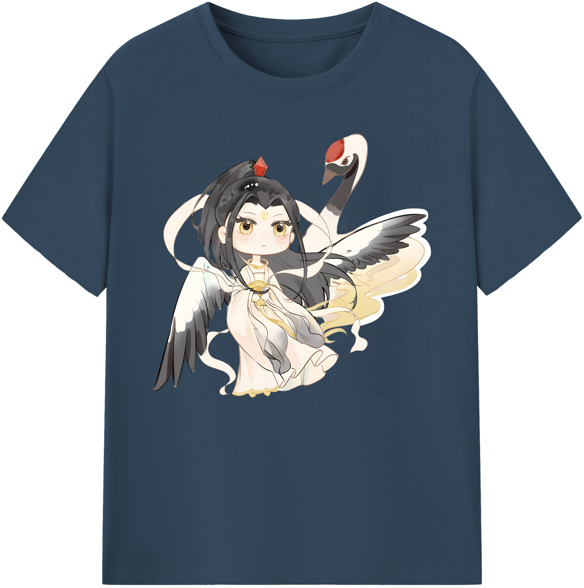 （画像用） Ne Zha 2 ナタ 魔童の大暴れ 綿100％ メンズ半袖Tシャツ｜肌触りやわらか＆通気性