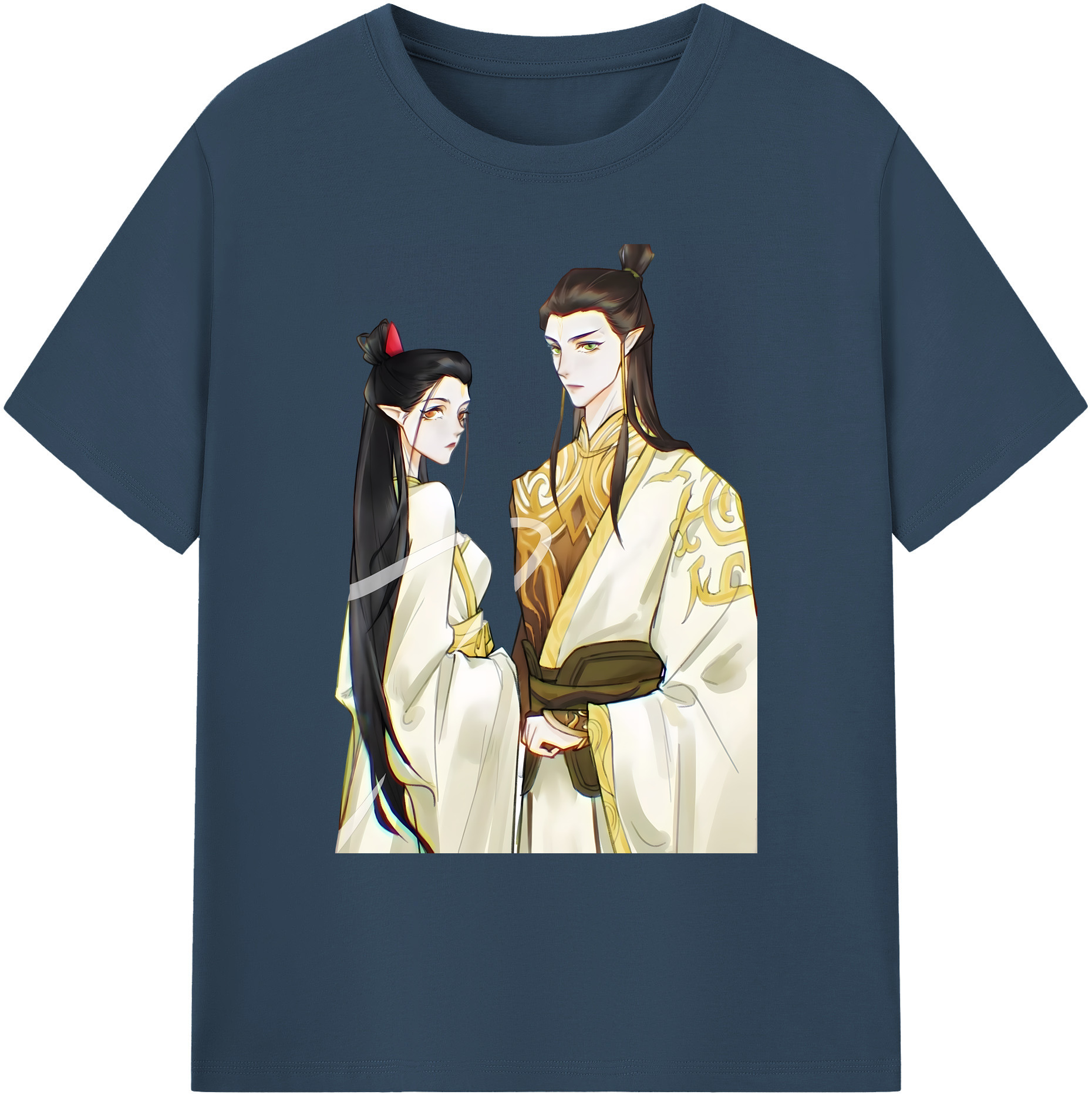 （画像用） Ne Zha 2 ナタ 魔童の大暴れ 綿100％ メンズ半袖Tシャツ｜肌触りやわらか＆通気性