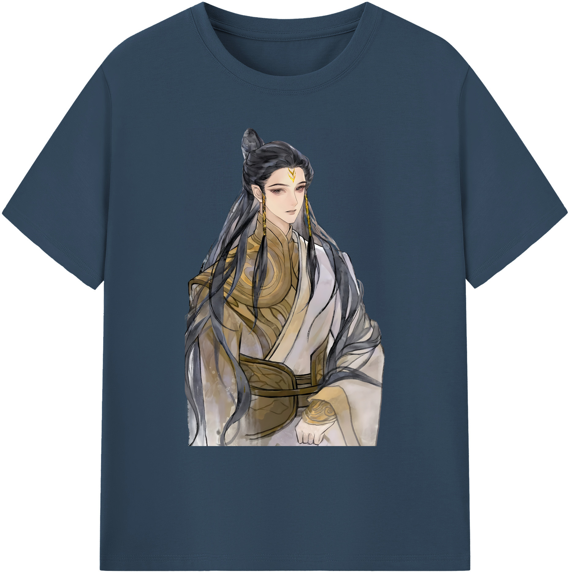 （画像用） Ne Zha 2 ナタ 魔童の大暴れ 綿100％ メンズ半袖Tシャツ｜肌触りやわらか＆通気性