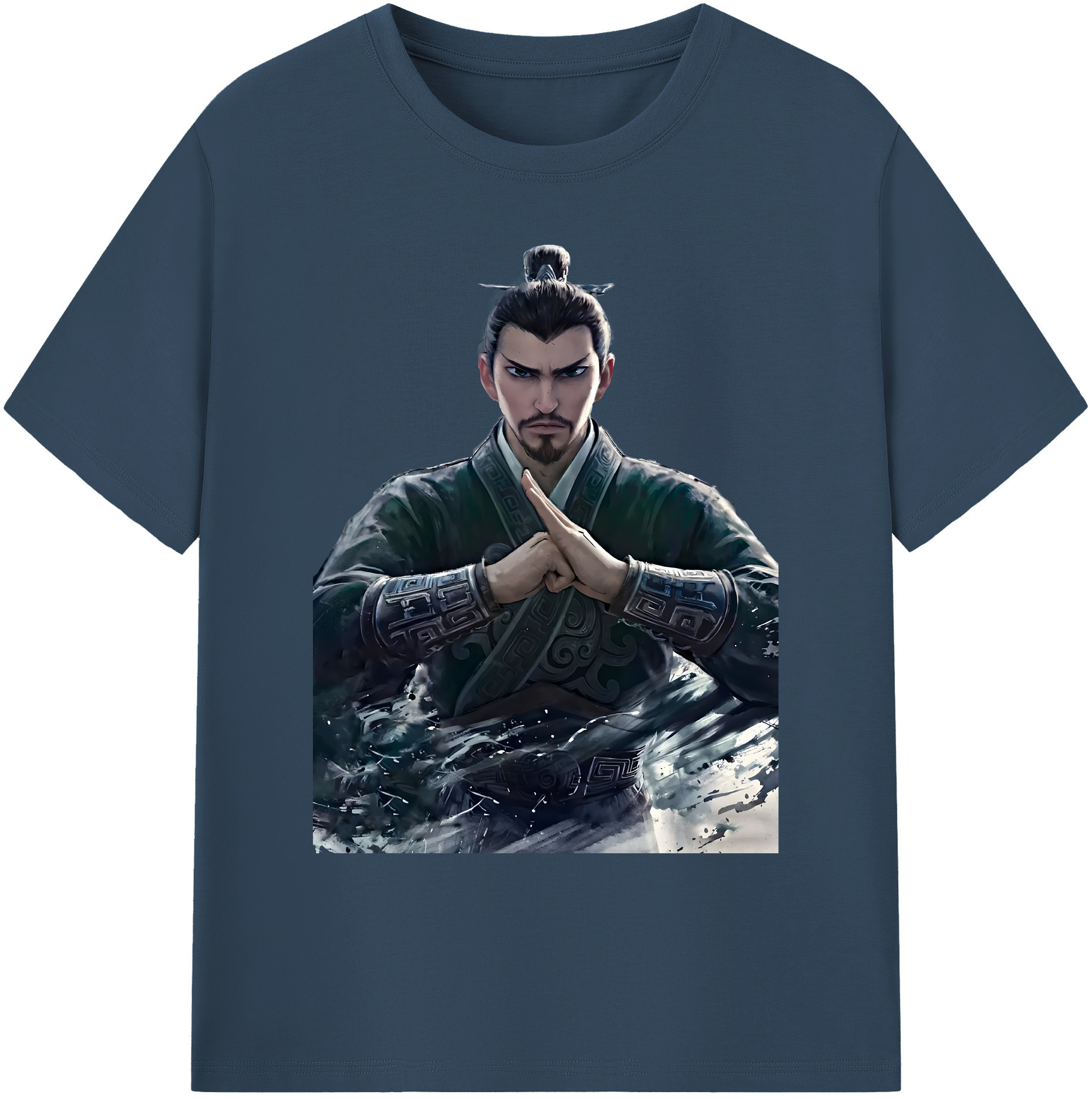 （画像用） Ne Zha 2 ナタ 魔童の大暴れ 綿100％ メンズ半袖Tシャツ｜肌触りやわらか＆通気性
