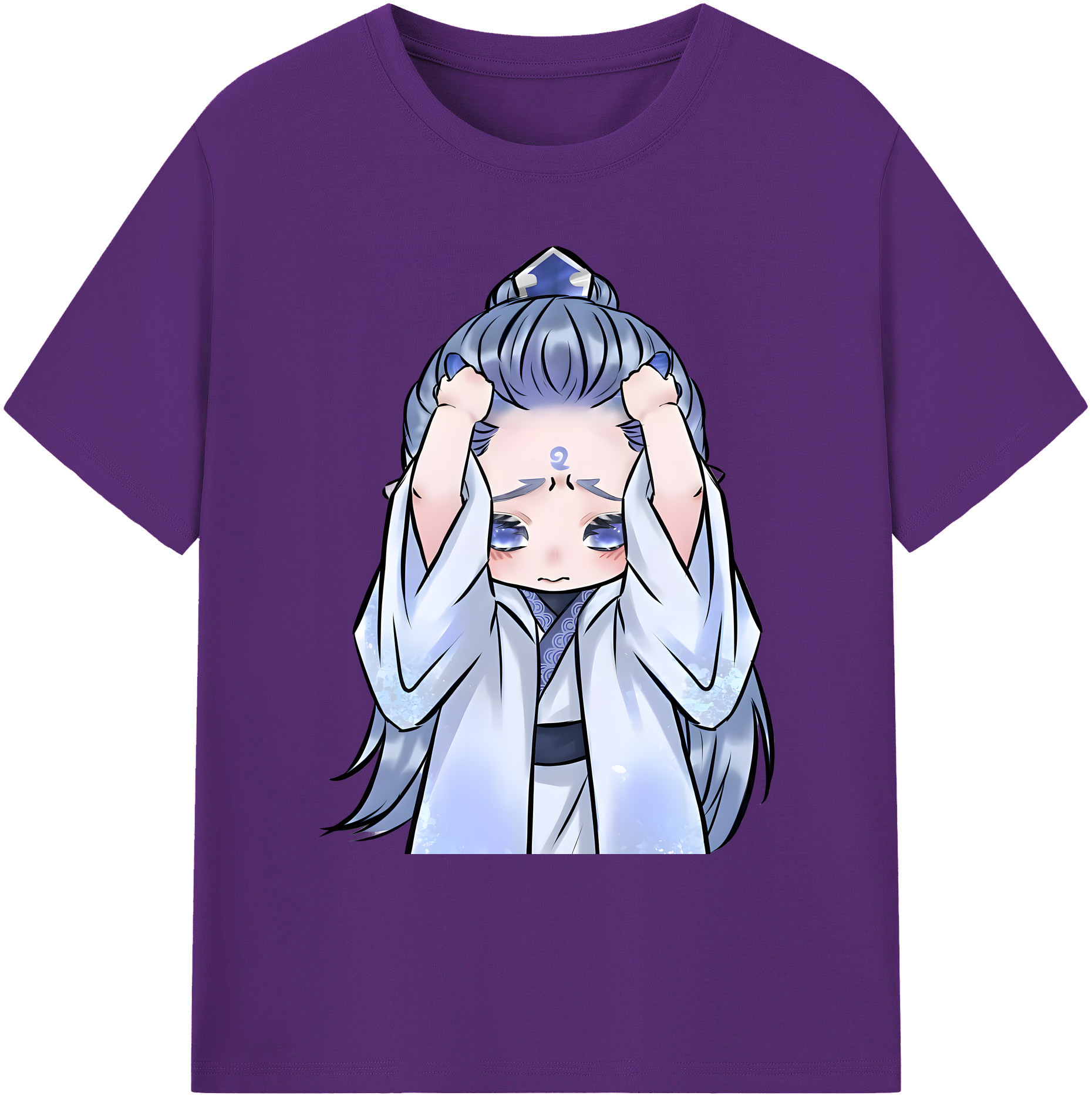 （画像用） Ne Zha 2 ナタ 魔童の大暴れ 綿100％ メンズ半袖Tシャツ｜肌触りやわらか＆通気性