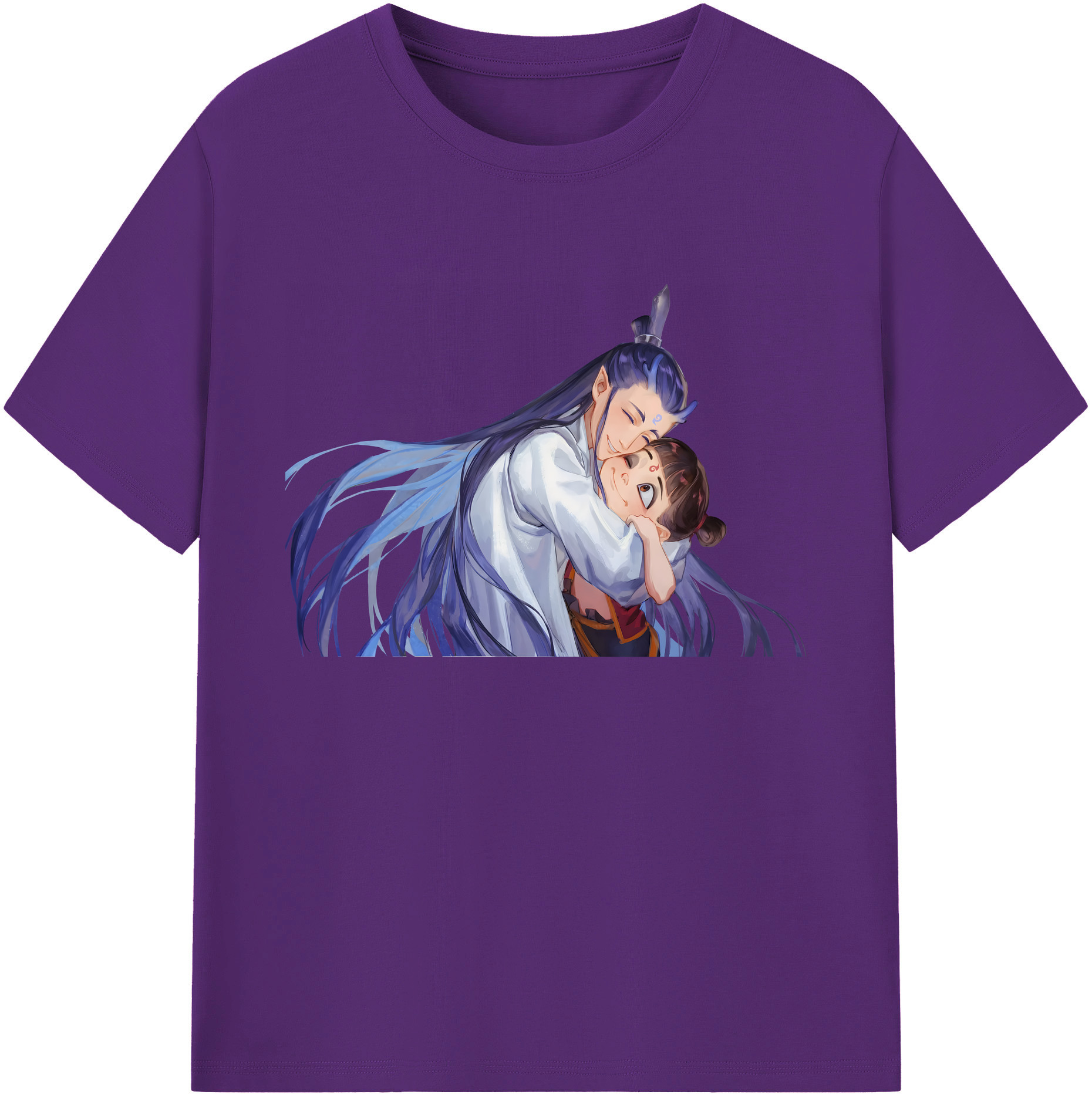 （画像用） Ne Zha 2 ナタ 魔童の大暴れ 綿100％ メンズ半袖Tシャツ｜肌触りやわらか＆通気性