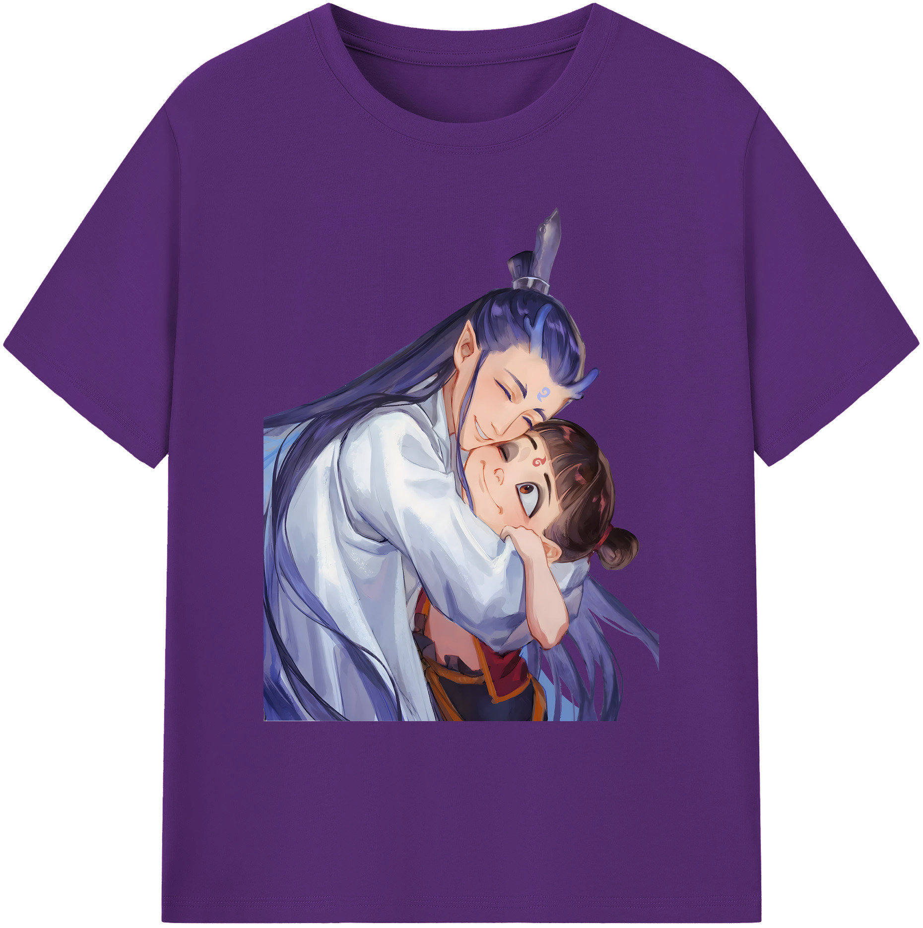 （画像用） Ne Zha 2 ナタ 魔童の大暴れ 綿100％ メンズ半袖Tシャツ｜肌触りやわらか＆通気性