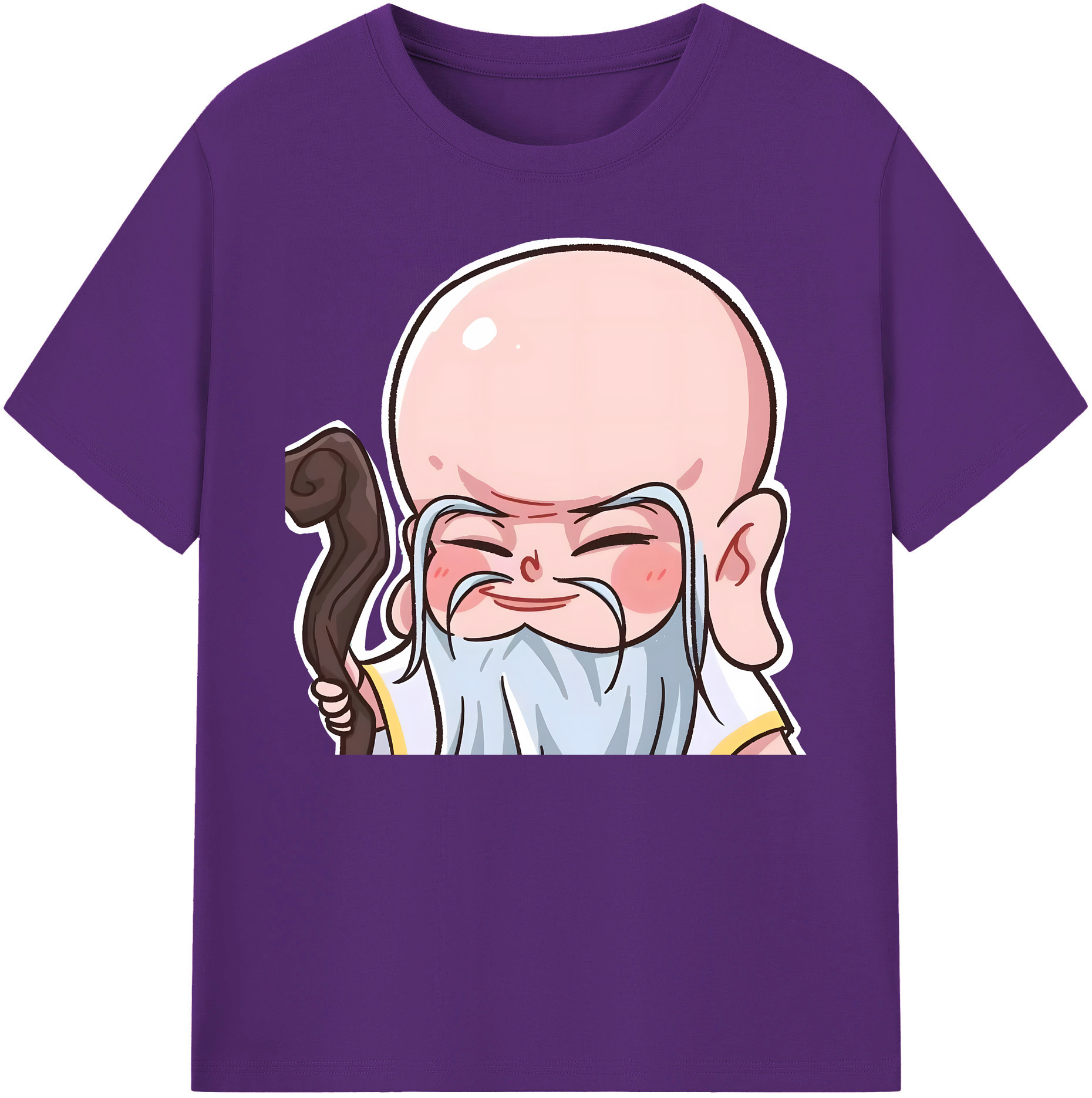 （画像用） Ne Zha 2 ナタ 魔童の大暴れ 綿100％ メンズ半袖Tシャツ｜肌触りやわらか＆通気性