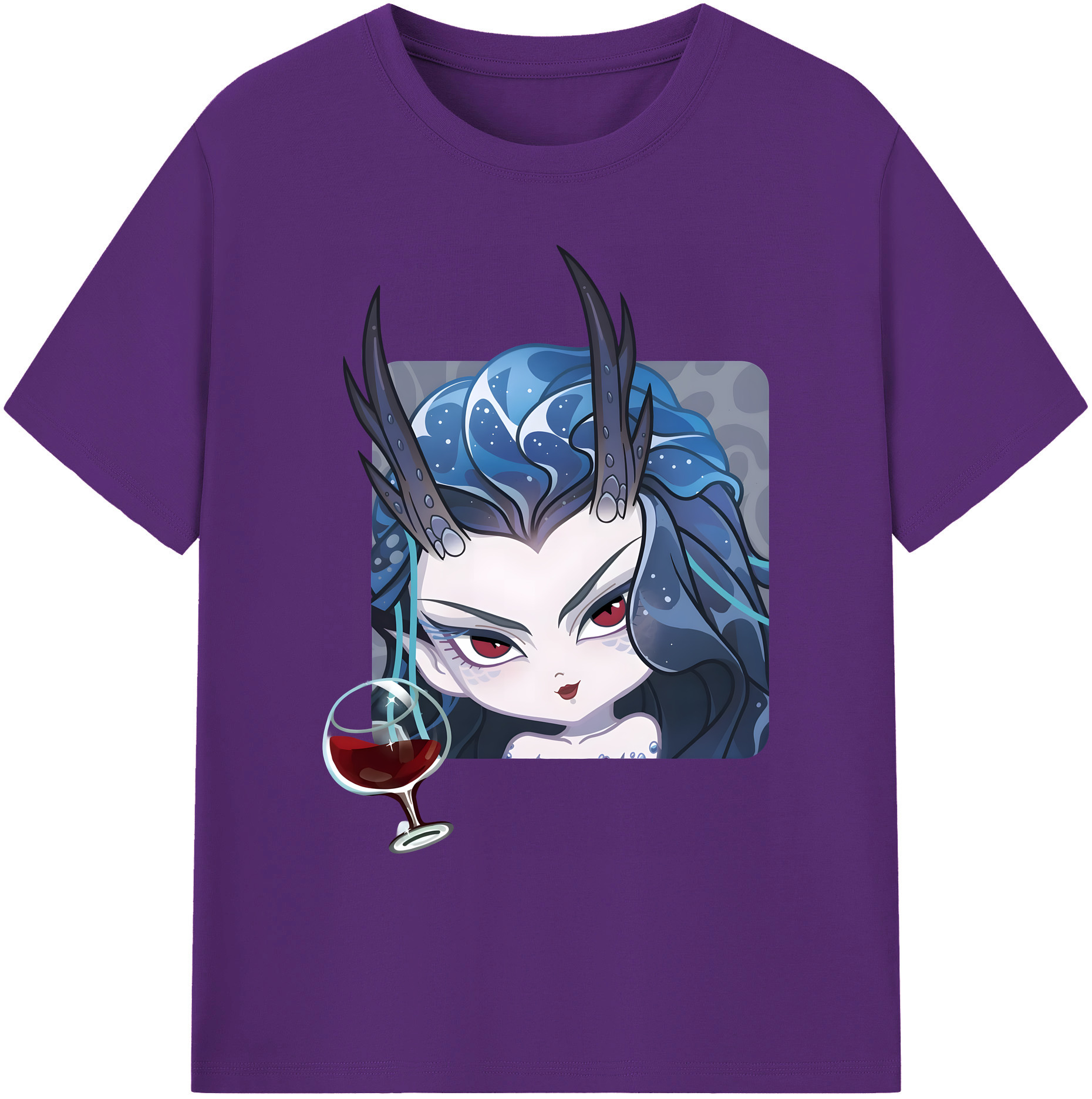 （画像用） Ne Zha 2 ナタ 魔童の大暴れ 綿100％ メンズ半袖Tシャツ｜肌触りやわらか＆通気性