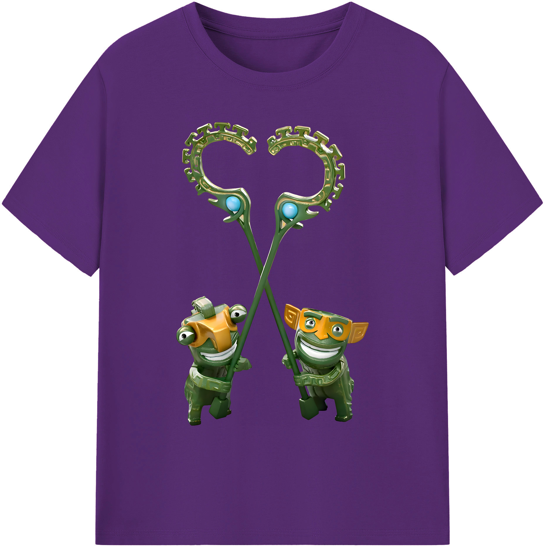 （画像用） Ne Zha 2 ナタ 魔童の大暴れ 綿100％ メンズ半袖Tシャツ｜肌触りやわらか＆通気性