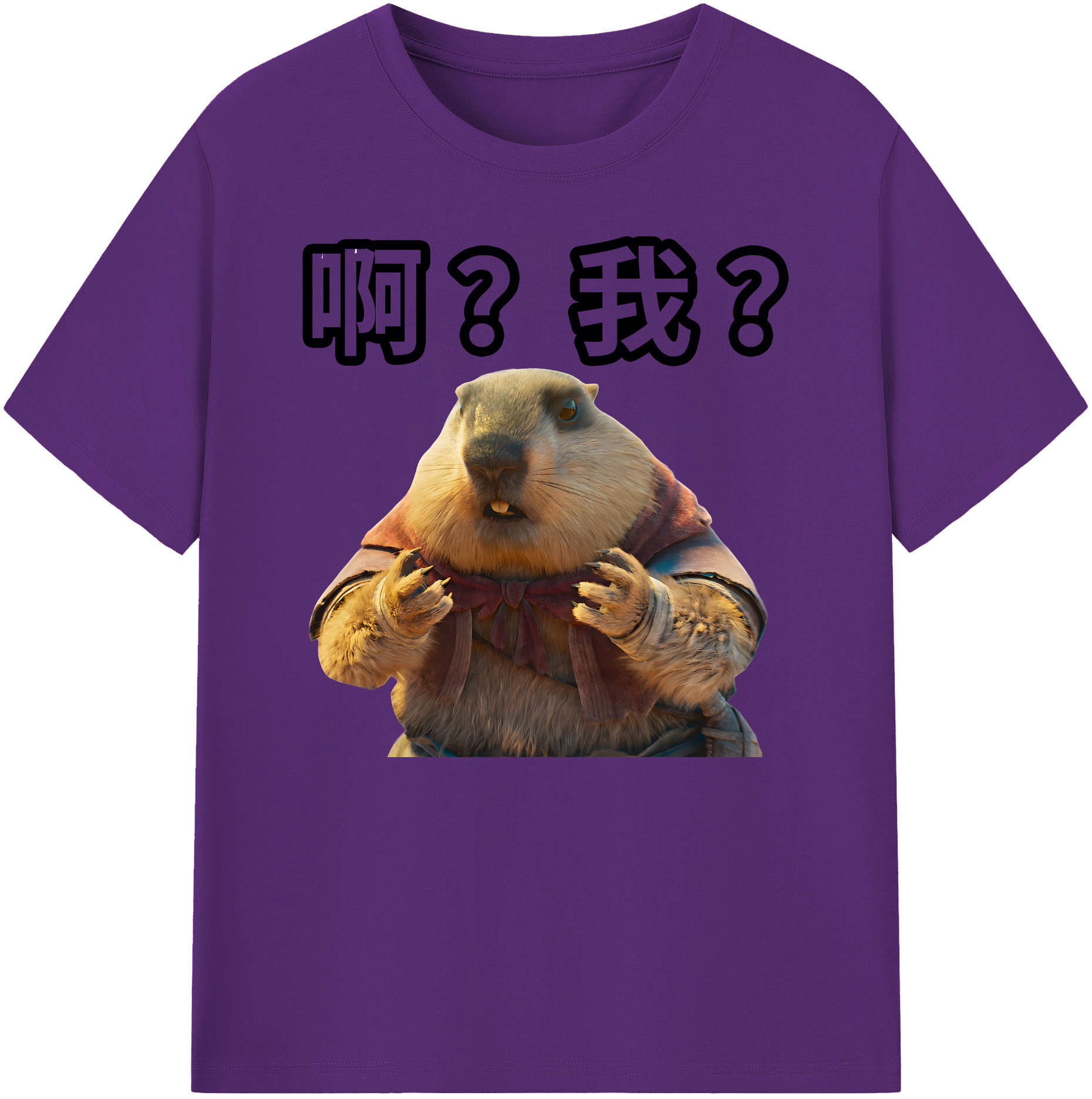 （画像用） Ne Zha 2 ナタ 魔童の大暴れ 綿100％ メンズ半袖Tシャツ｜肌触りやわらか＆通気性