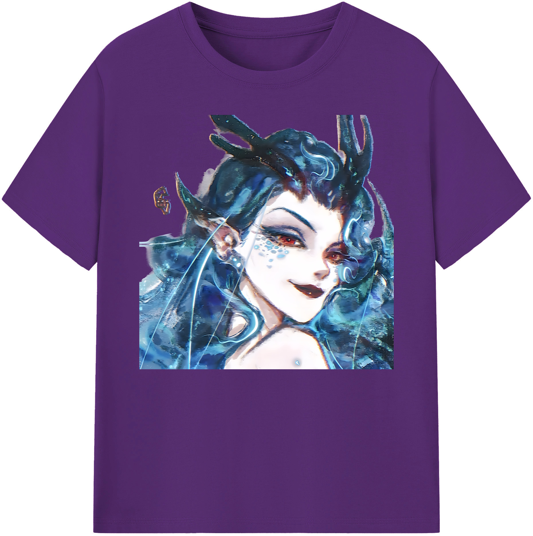 （画像用） Ne Zha 2 ナタ 魔童の大暴れ 綿100％ メンズ半袖Tシャツ｜肌触りやわらか＆通気性