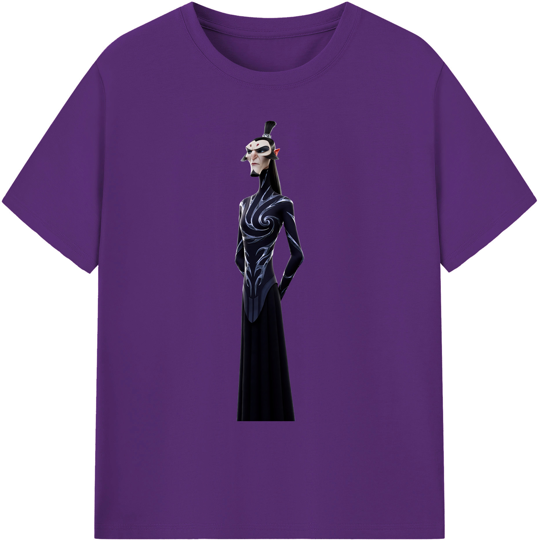 （画像用） Ne Zha 2 ナタ 魔童の大暴れ 綿100％ メンズ半袖Tシャツ｜肌触りやわらか＆通気性