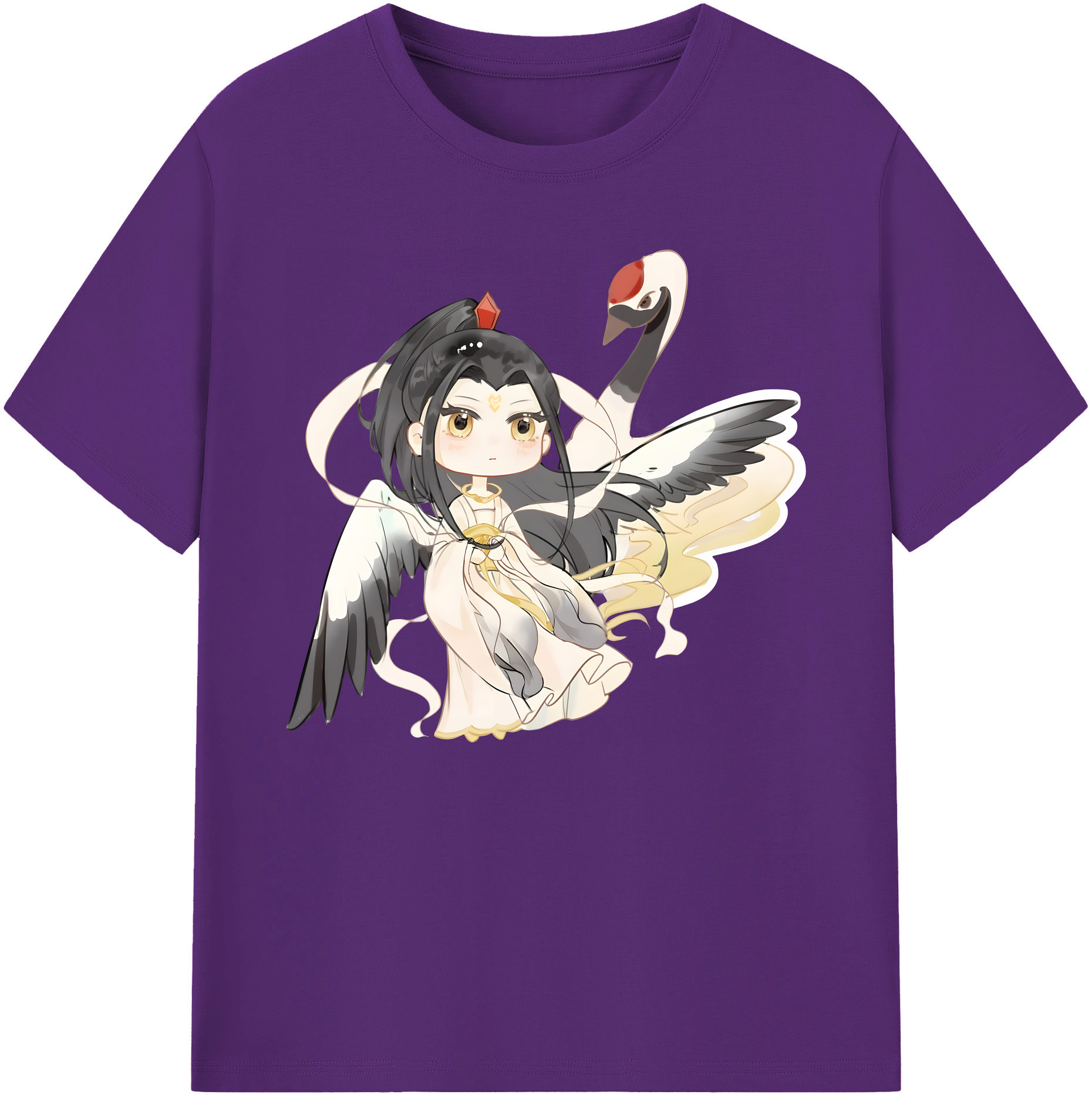 （画像用） Ne Zha 2 ナタ 魔童の大暴れ 綿100％ メンズ半袖Tシャツ｜肌触りやわらか＆通気性