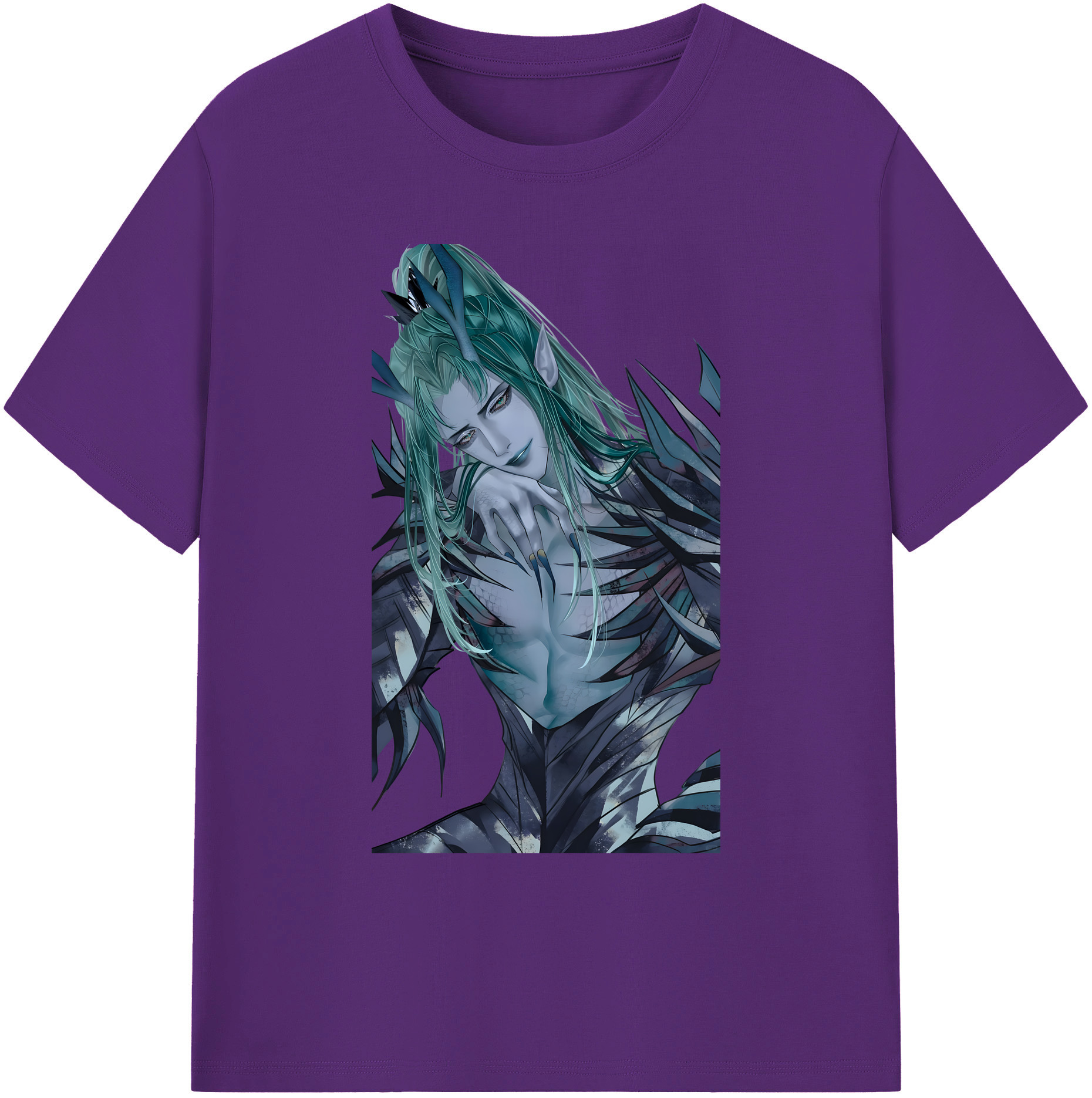 （画像用） Ne Zha 2 ナタ 魔童の大暴れ 綿100％ メンズ半袖Tシャツ｜肌触りやわらか＆通気性