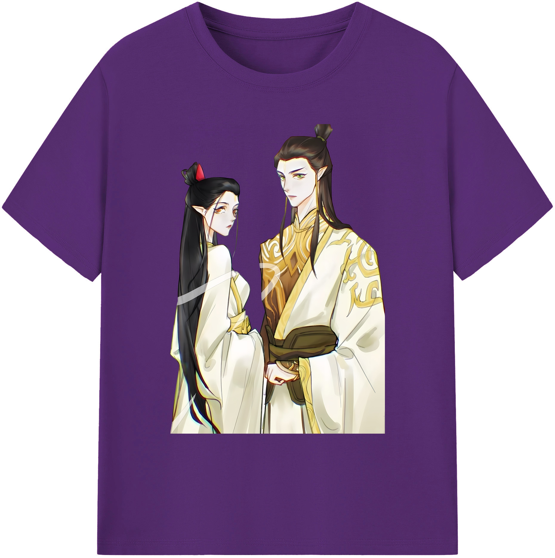 （画像用） Ne Zha 2 ナタ 魔童の大暴れ 綿100％ メンズ半袖Tシャツ｜肌触りやわらか＆通気性