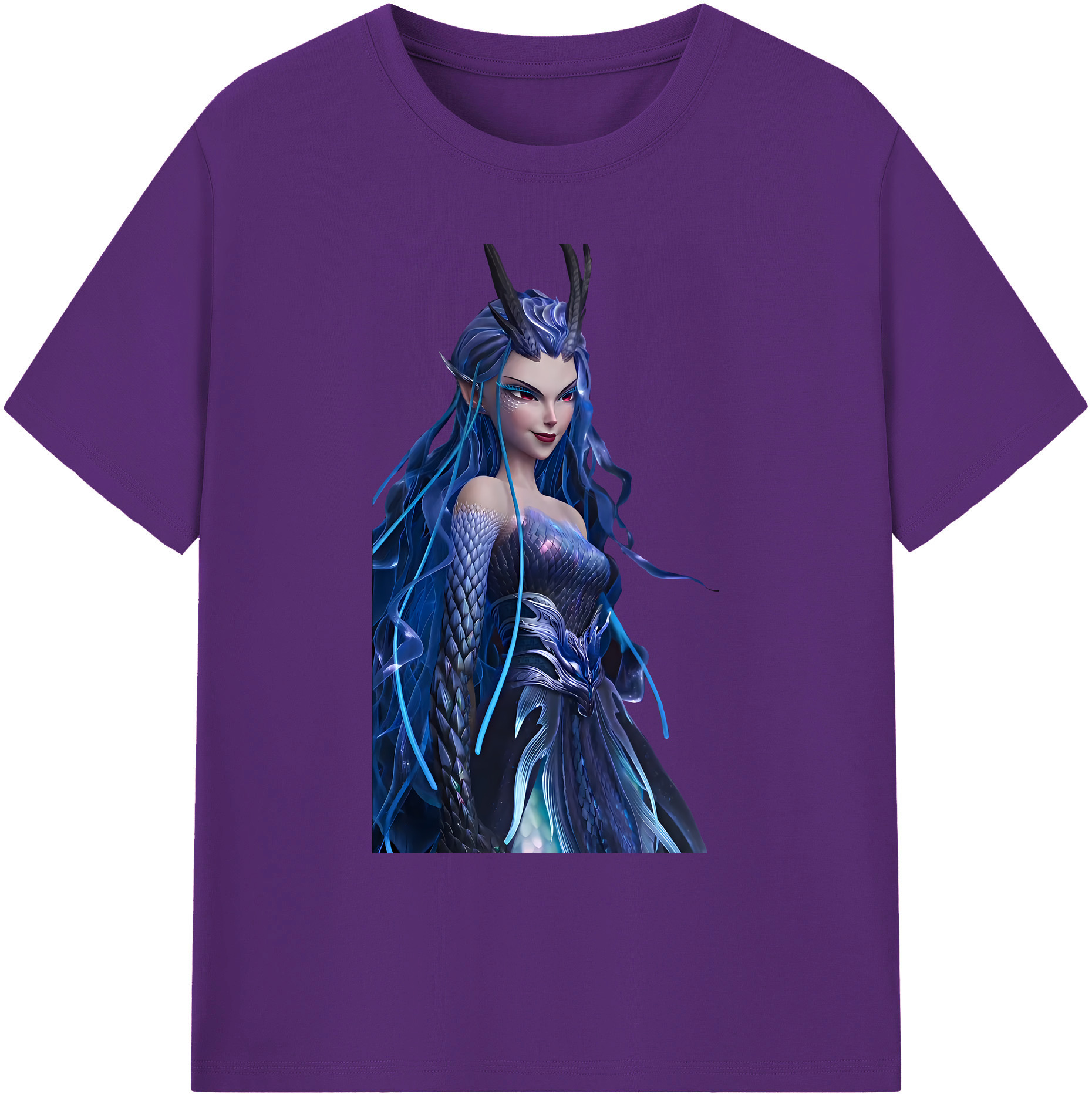 （画像用） Ne Zha 2 ナタ 魔童の大暴れ 綿100％ メンズ半袖Tシャツ｜肌触りやわらか＆通気性