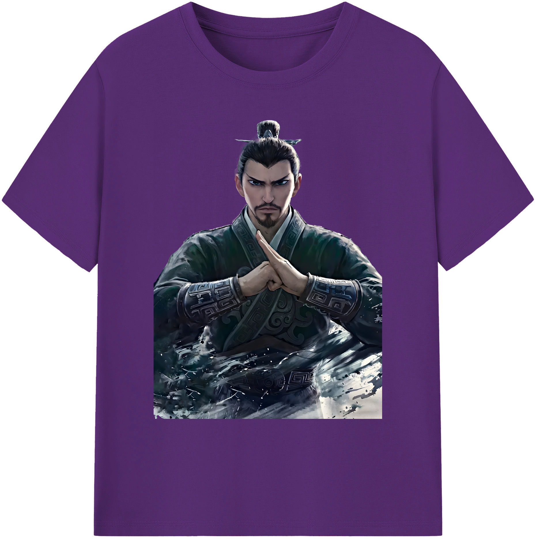（画像用） Ne Zha 2 ナタ 魔童の大暴れ 綿100％ メンズ半袖Tシャツ｜肌触りやわらか＆通気性