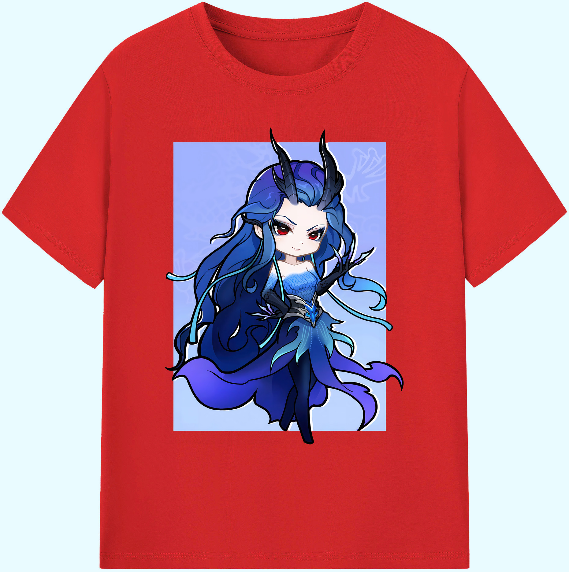 （画像用） Ne Zha 2 ナタ 魔童の大暴れ 綿100％ メンズ半袖Tシャツ｜肌触りやわらか＆通気性