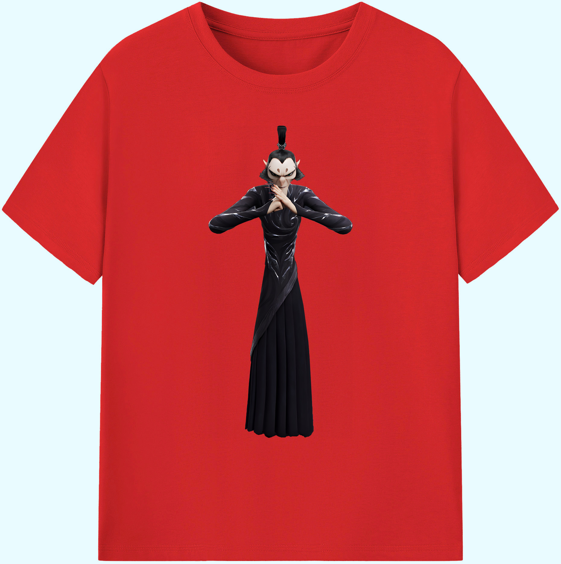 （画像用） Ne Zha 2 ナタ 魔童の大暴れ 綿100％ メンズ半袖Tシャツ｜肌触りやわらか＆通気性