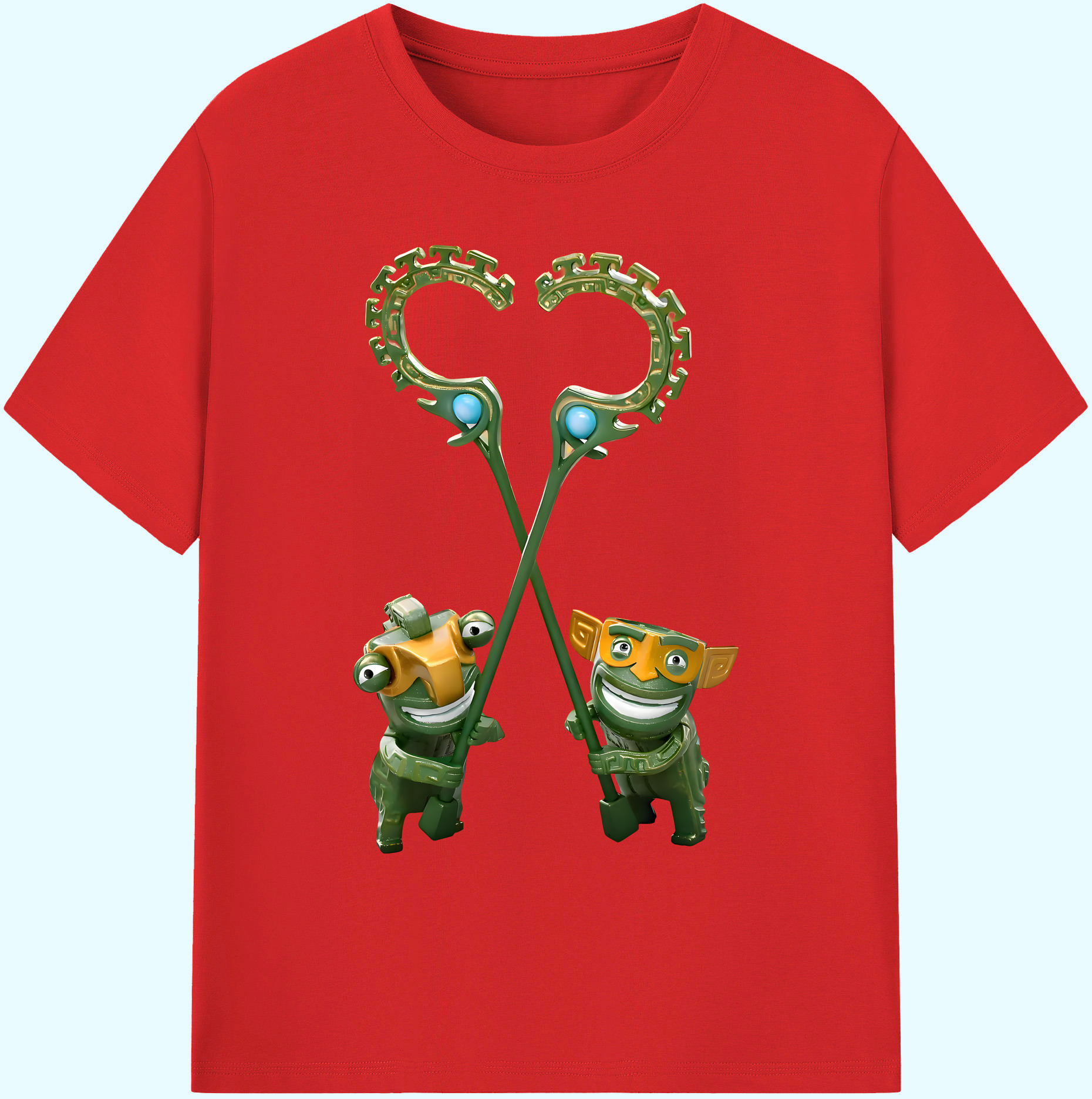（画像用） Ne Zha 2 ナタ 魔童の大暴れ 綿100％ メンズ半袖Tシャツ｜肌触りやわらか＆通気性