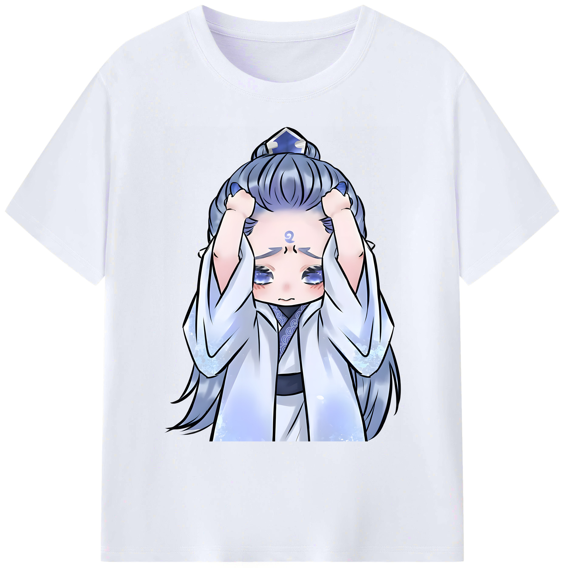 （画像用） Ne Zha 2 ナタ 魔童の大暴れ 綿100％ メンズ半袖Tシャツ｜肌触りやわらか＆通気性