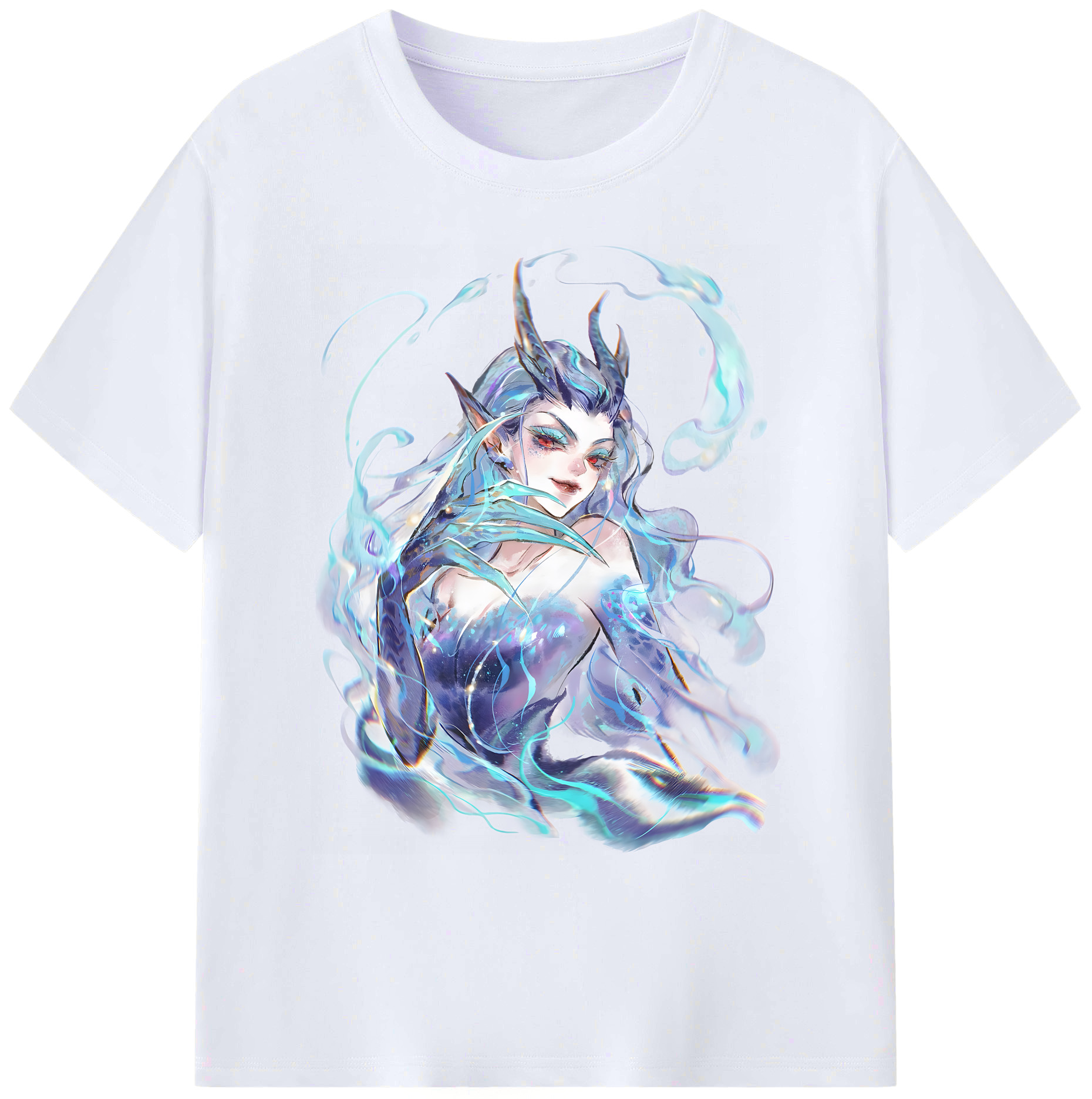 （画像用） Ne Zha 2 ナタ 魔童の大暴れ 綿100％ メンズ半袖Tシャツ｜肌触りやわらか＆通気性