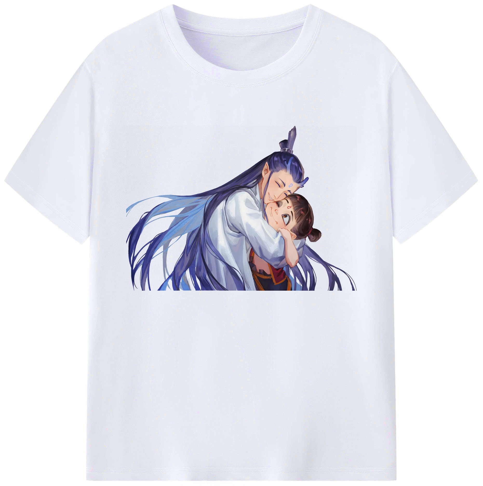 （画像用） Ne Zha 2 ナタ 魔童の大暴れ 綿100％ メンズ半袖Tシャツ｜肌触りやわらか＆通気性