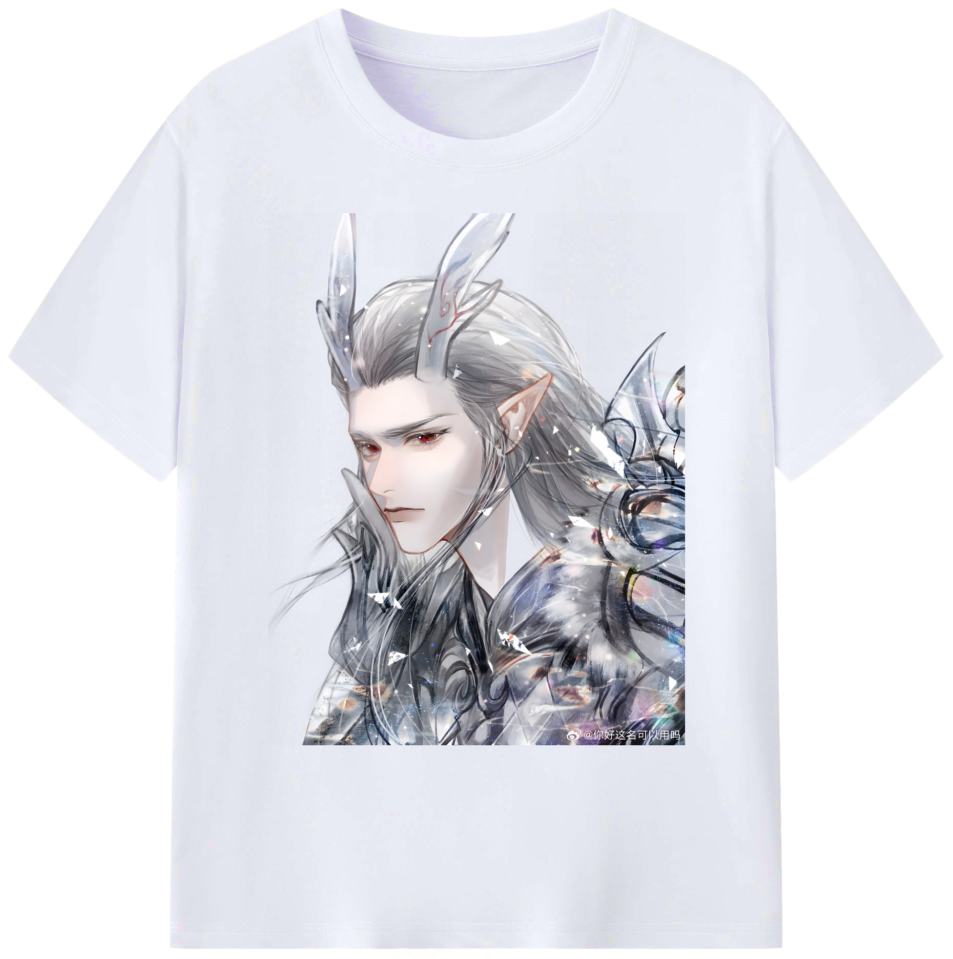 （画像用） Ne Zha 2 ナタ 魔童の大暴れ 綿100％ メンズ半袖Tシャツ｜肌触りやわらか＆通気性