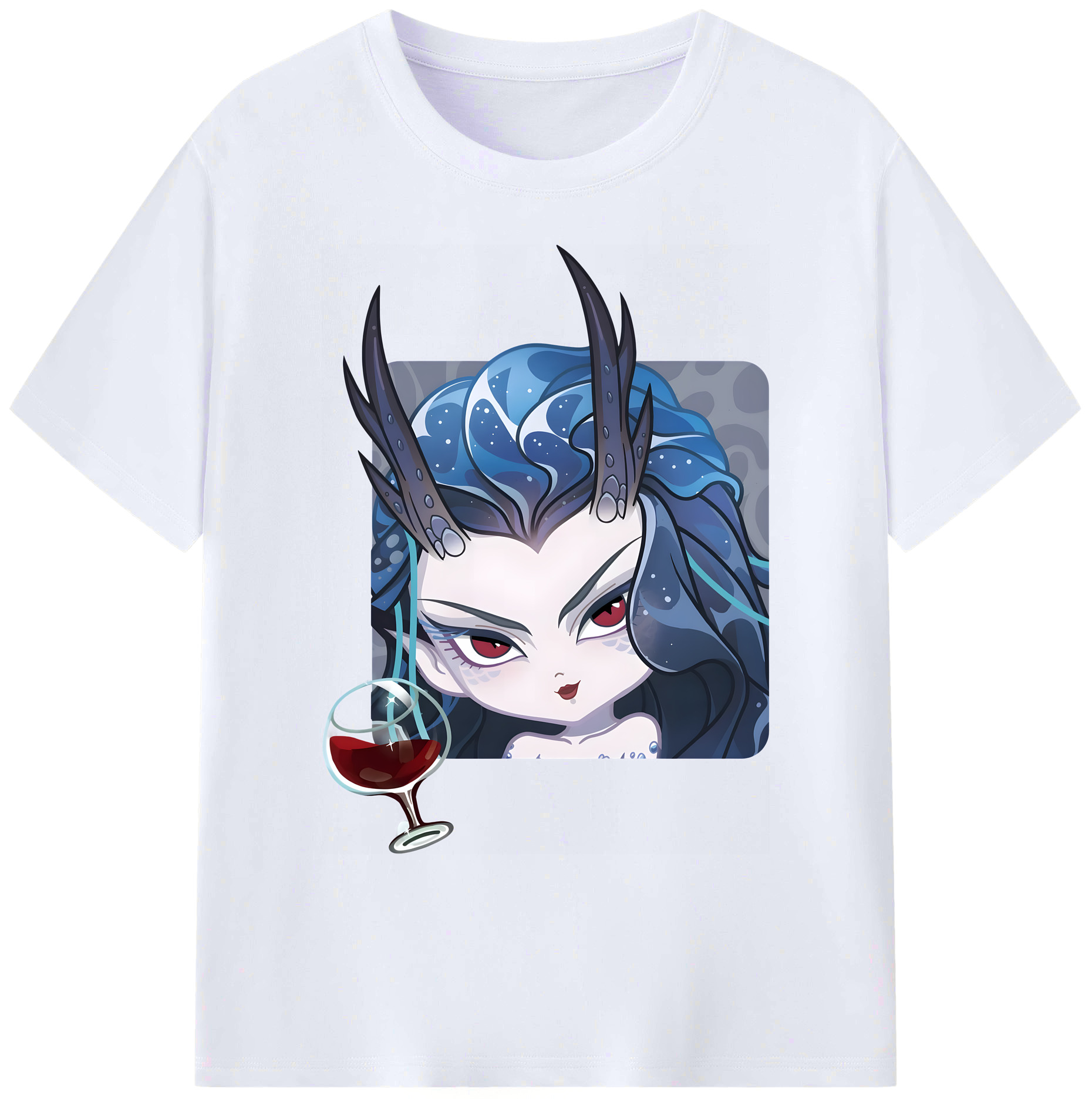 （画像用） Ne Zha 2 ナタ 魔童の大暴れ 綿100％ メンズ半袖Tシャツ｜肌触りやわらか＆通気性