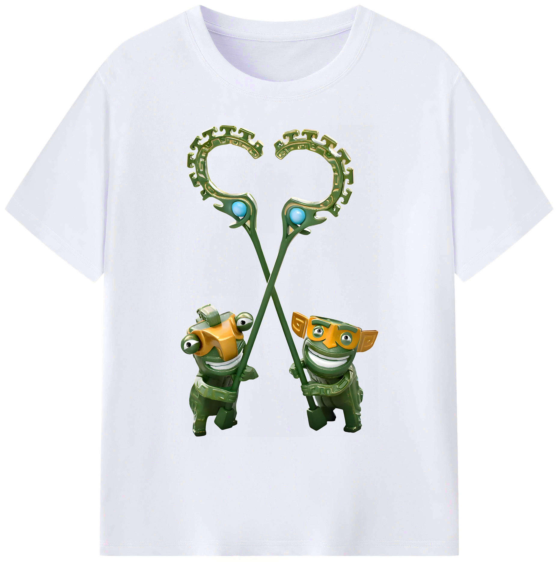 （画像用） Ne Zha 2 ナタ 魔童の大暴れ 綿100％ メンズ半袖Tシャツ｜肌触りやわらか＆通気性