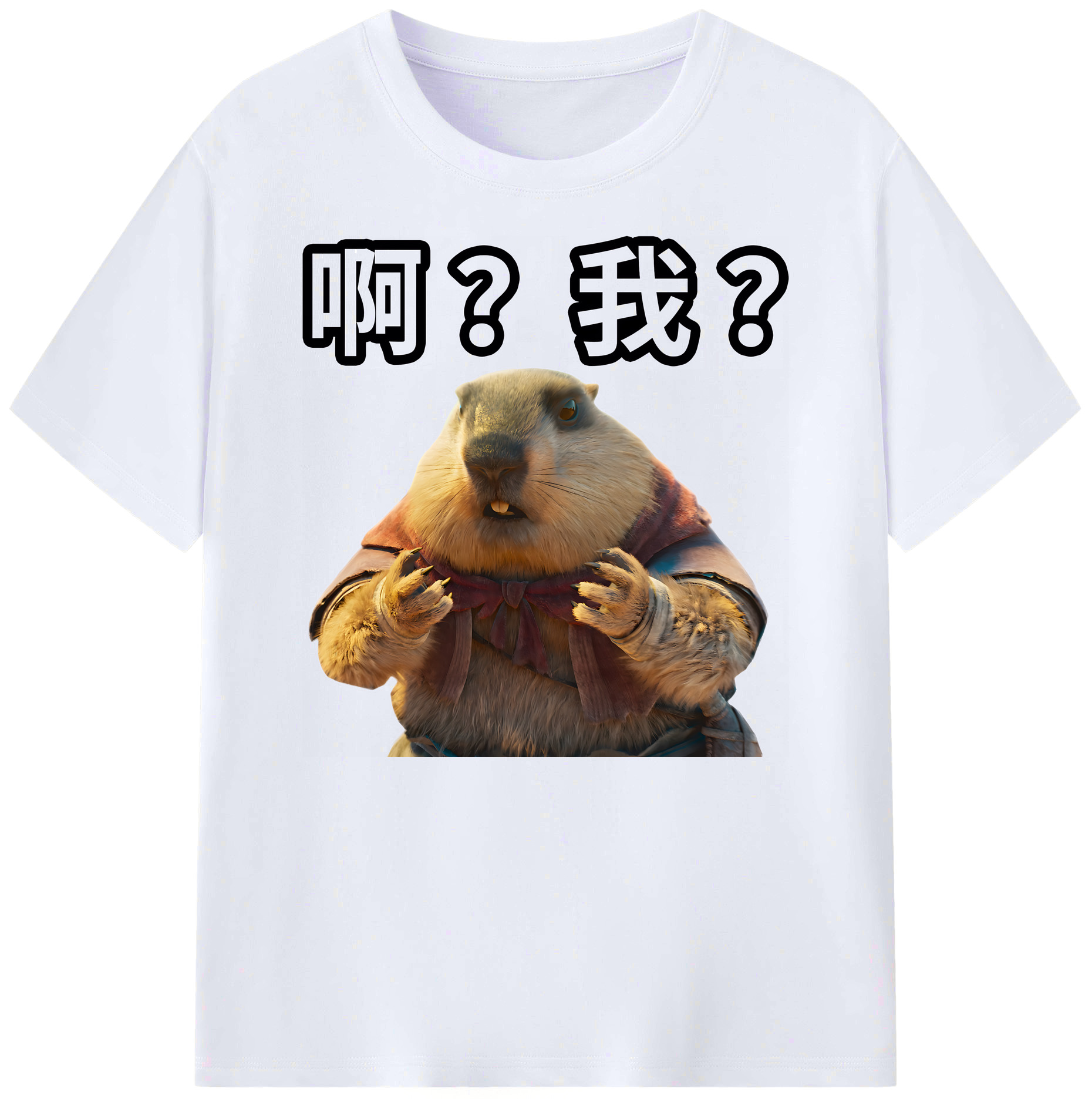 （画像用） Ne Zha 2 ナタ 魔童の大暴れ 綿100％ メンズ半袖Tシャツ｜肌触りやわらか＆通気性