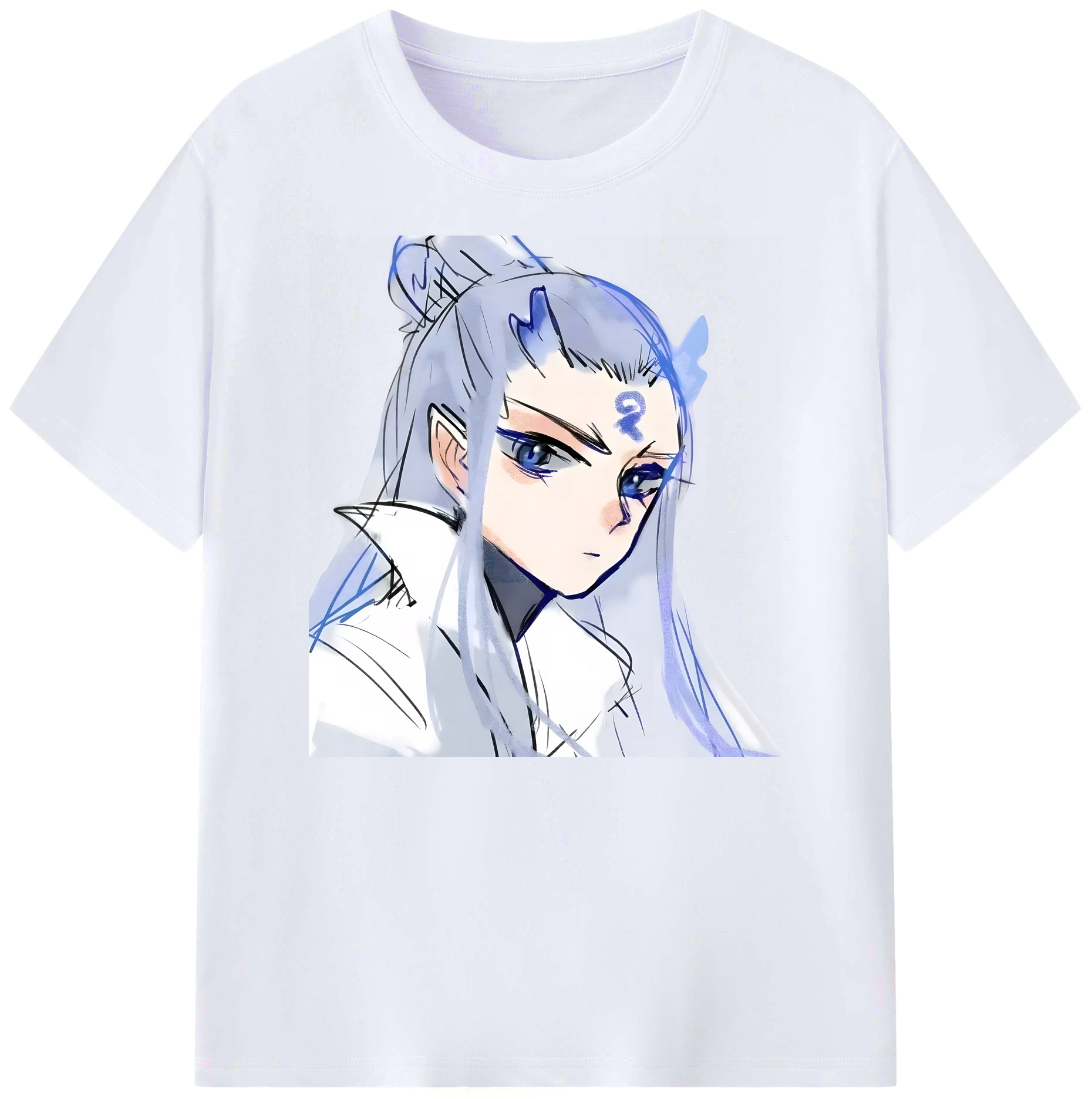 （画像用） Ne Zha 2 ナタ 魔童の大暴れ 綿100％ メンズ半袖Tシャツ｜肌触りやわらか＆通気性
