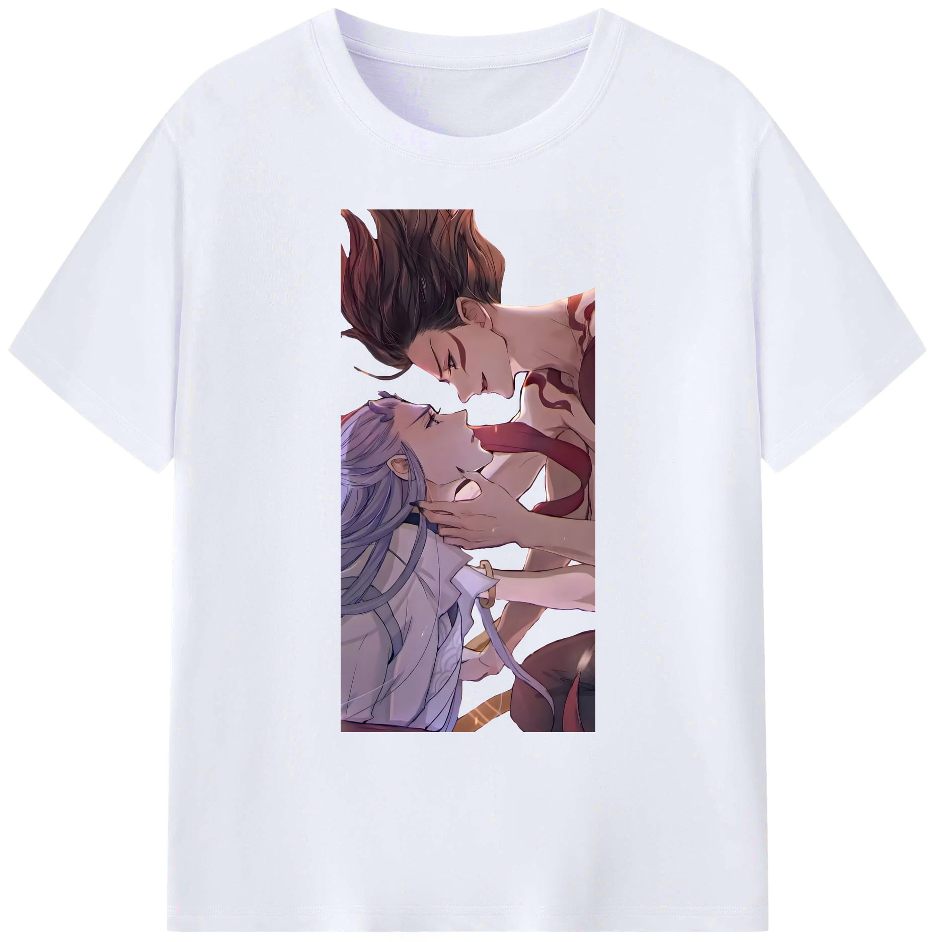 （画像用） Ne Zha 2 ナタ 魔童の大暴れ 綿100％ メンズ半袖Tシャツ｜肌触りやわらか＆通気性