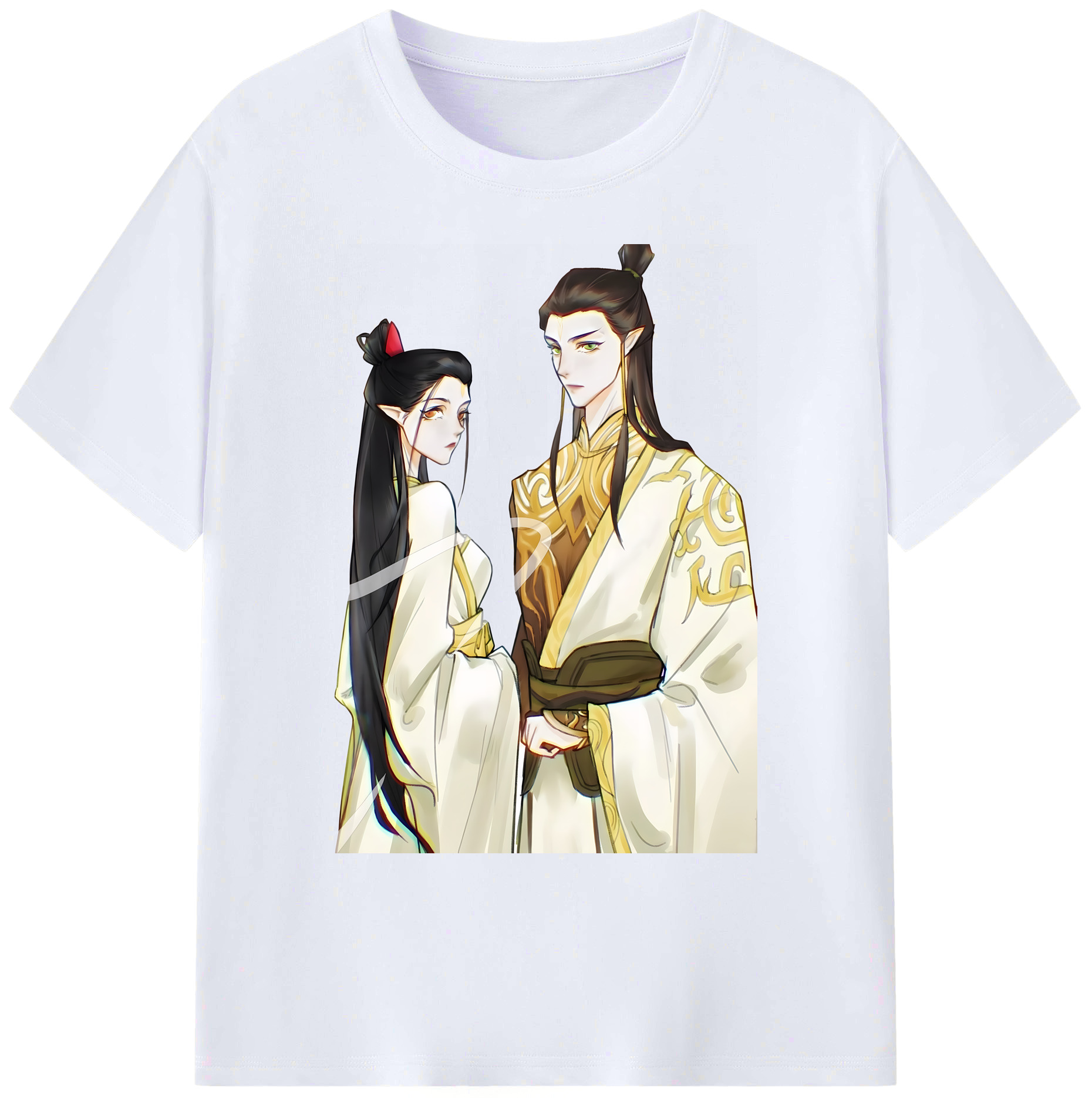 （画像用） Ne Zha 2 ナタ 魔童の大暴れ 綿100％ メンズ半袖Tシャツ｜肌触りやわらか＆通気性