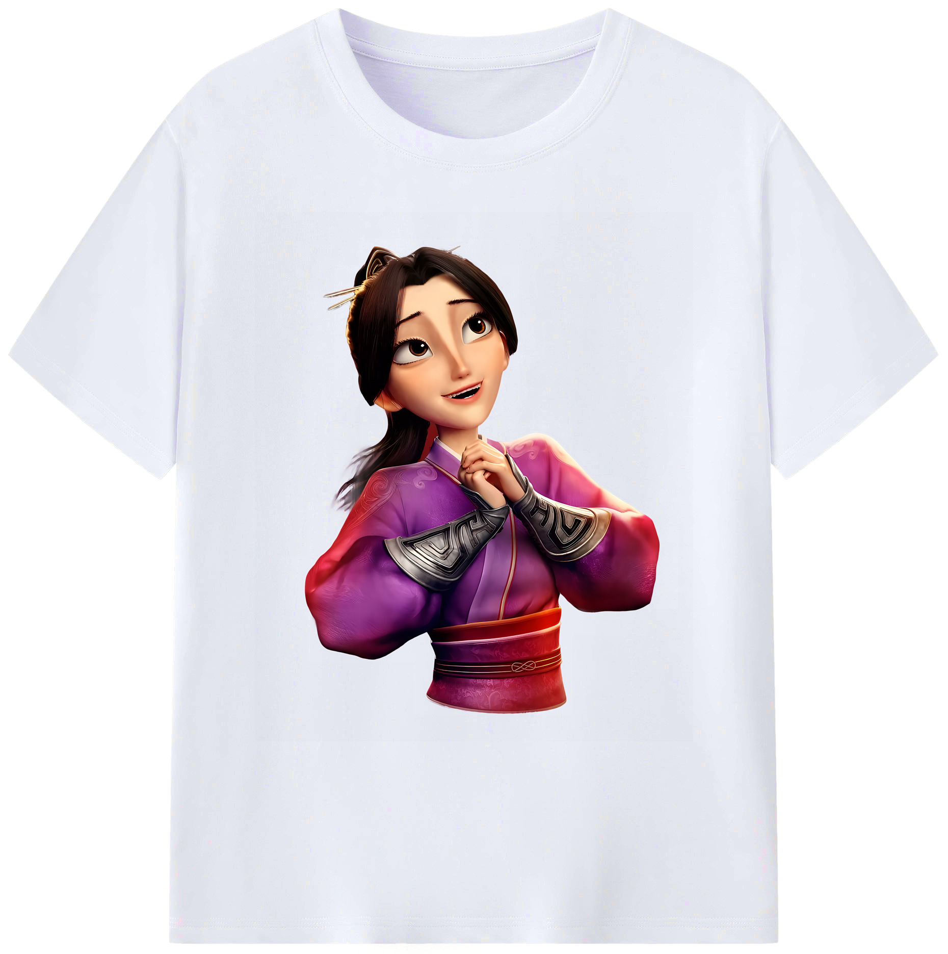 （画像用） Ne Zha 2 ナタ 魔童の大暴れ 綿100％ メンズ半袖Tシャツ｜肌触りやわらか＆通気性