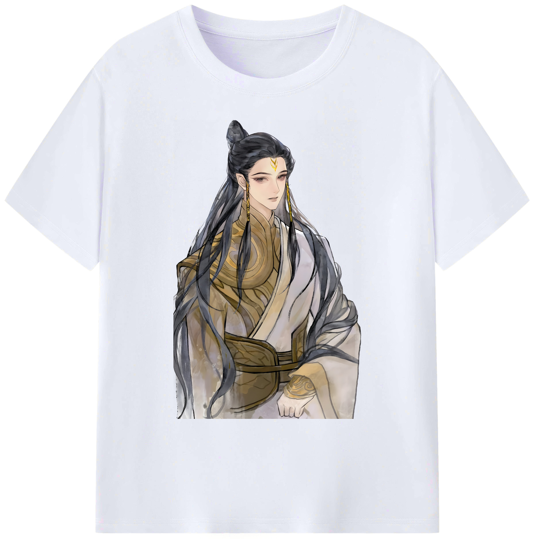 （画像用） Ne Zha 2 ナタ 魔童の大暴れ 綿100％ メンズ半袖Tシャツ｜肌触りやわらか＆通気性