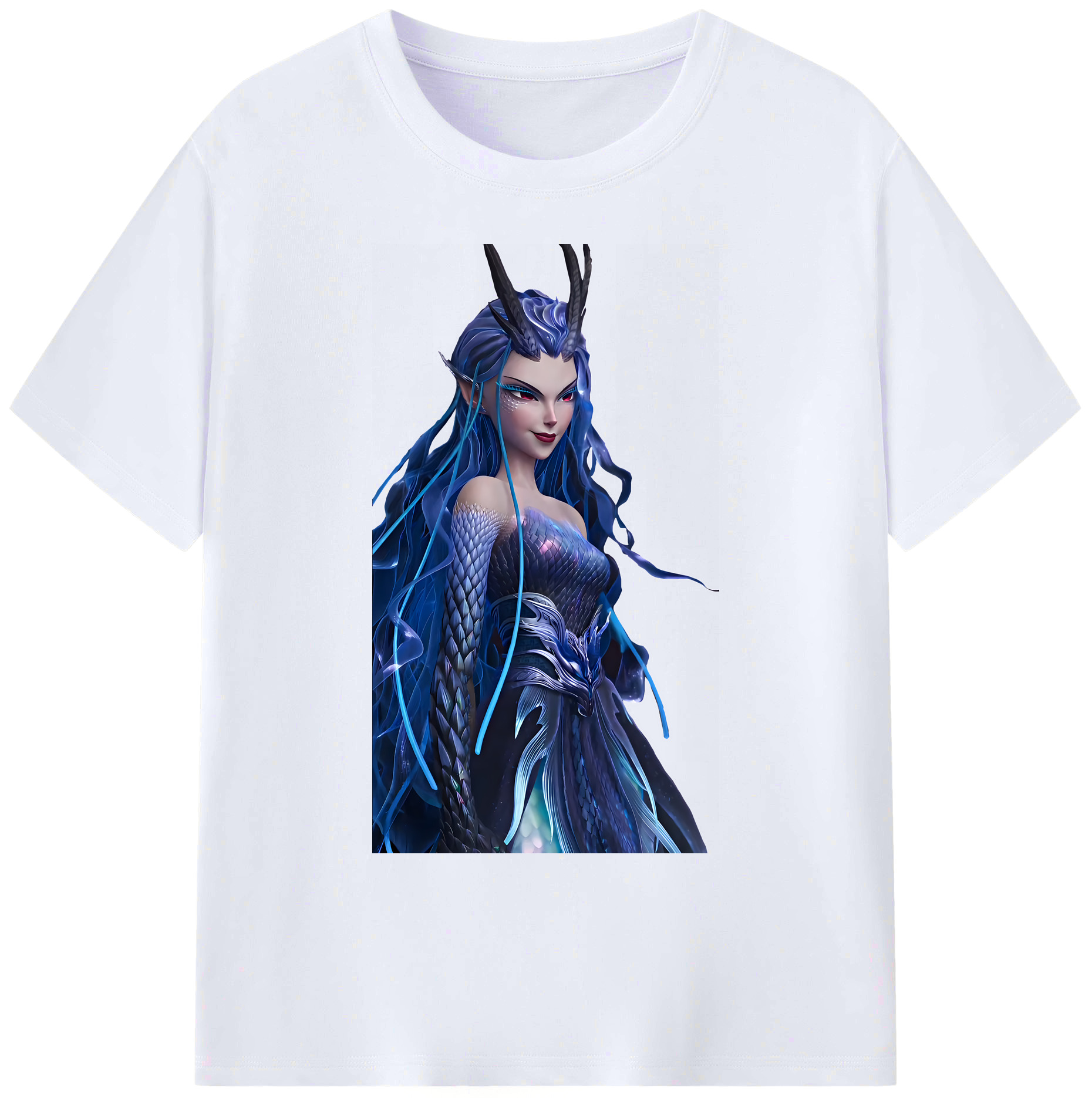 （画像用） Ne Zha 2 ナタ 魔童の大暴れ 綿100％ メンズ半袖Tシャツ｜肌触りやわらか＆通気性