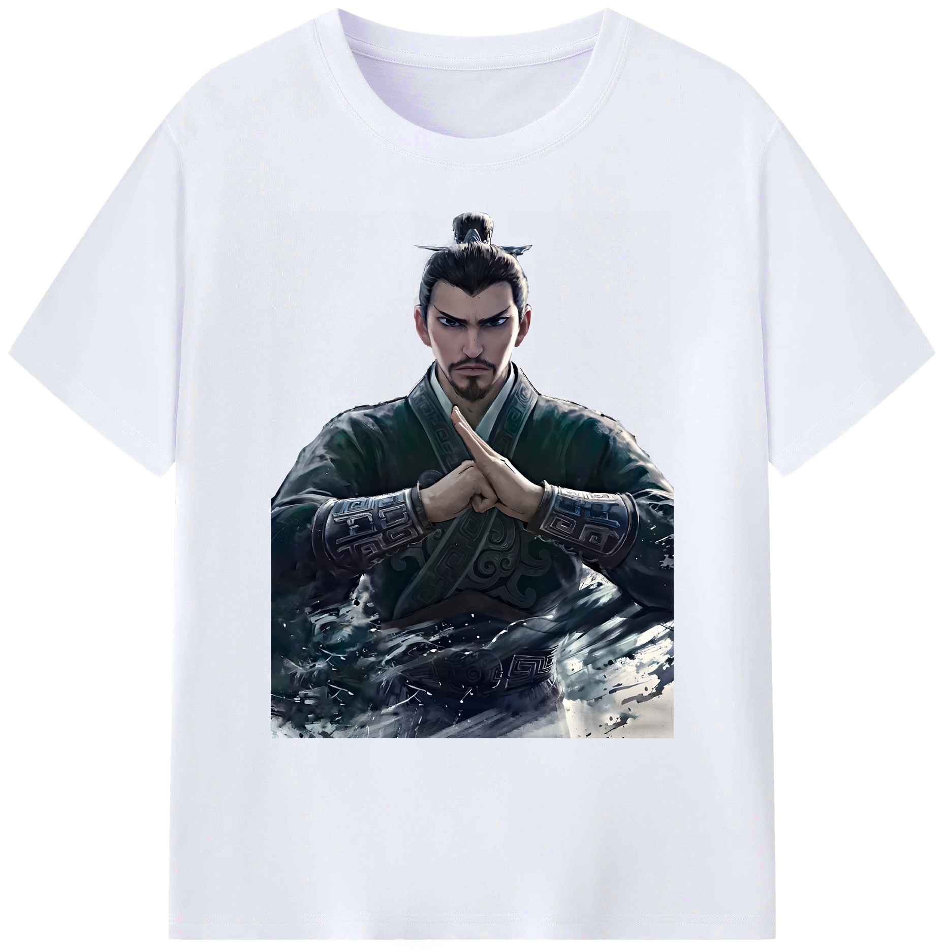 （画像用） Ne Zha 2 ナタ 魔童の大暴れ 綿100％ メンズ半袖Tシャツ｜肌触りやわらか＆通気性