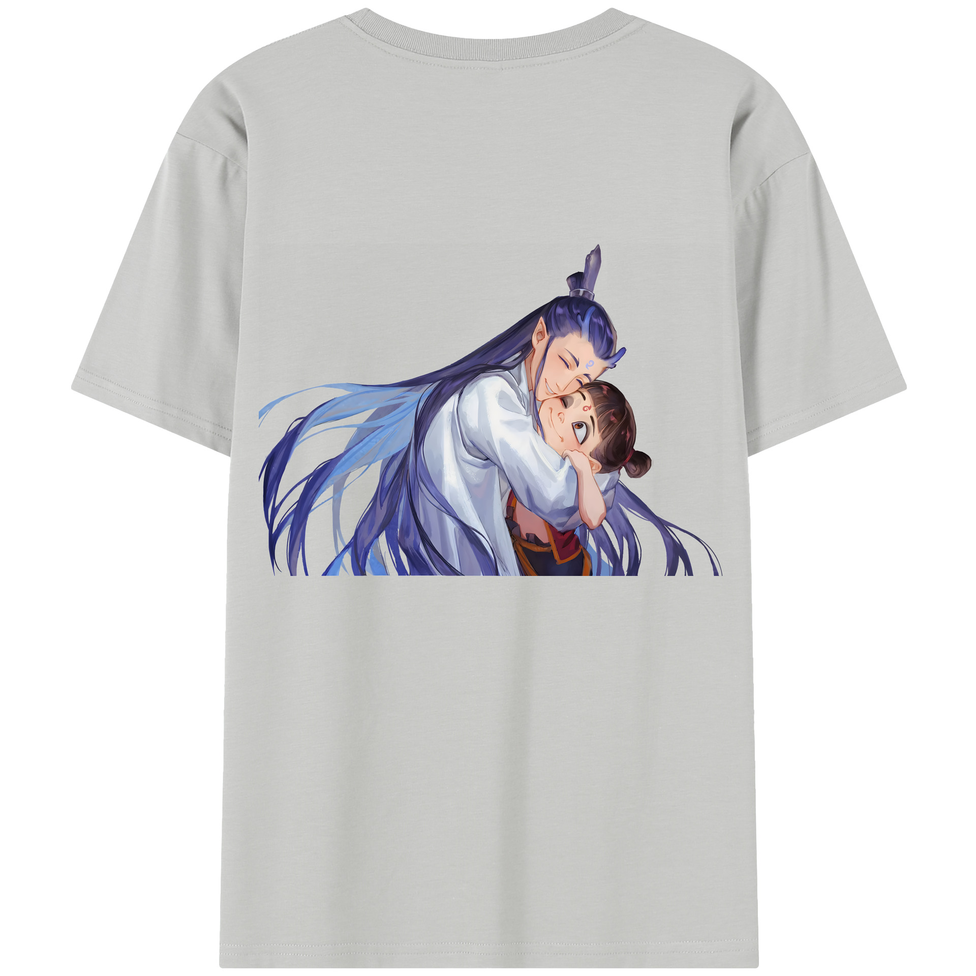 （画像用） Ne Zha 2 ナタ 魔童の大暴れ レディース半袖Tシャツ(バックプリント)