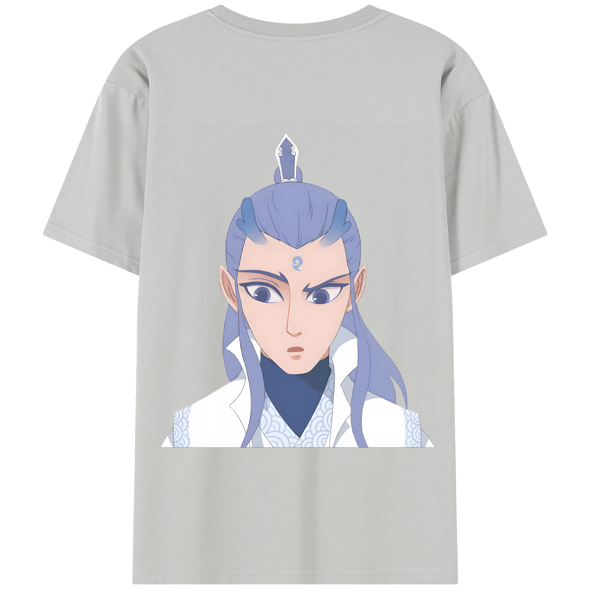 （画像用） Ne Zha 2 ナタ 魔童の大暴れ レディース半袖Tシャツ(バックプリント)
