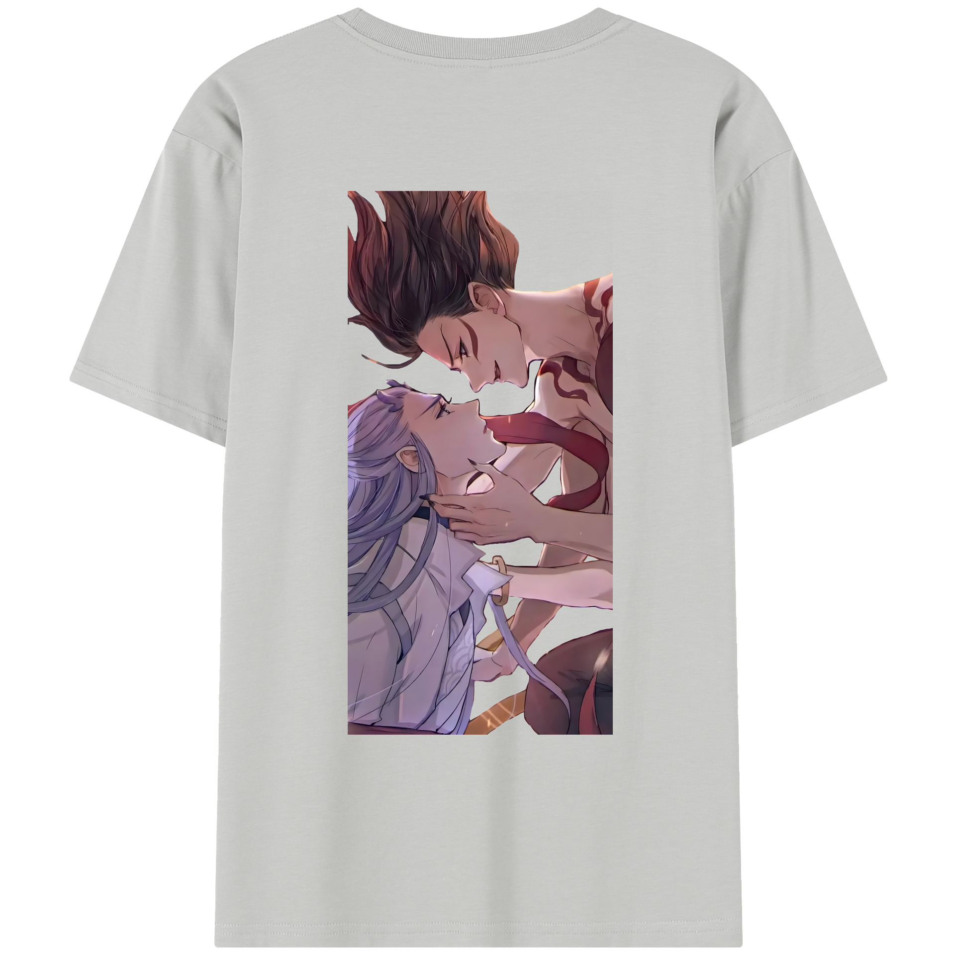 （画像用） Ne Zha 2 ナタ 魔童の大暴れ レディース半袖Tシャツ(バックプリント)