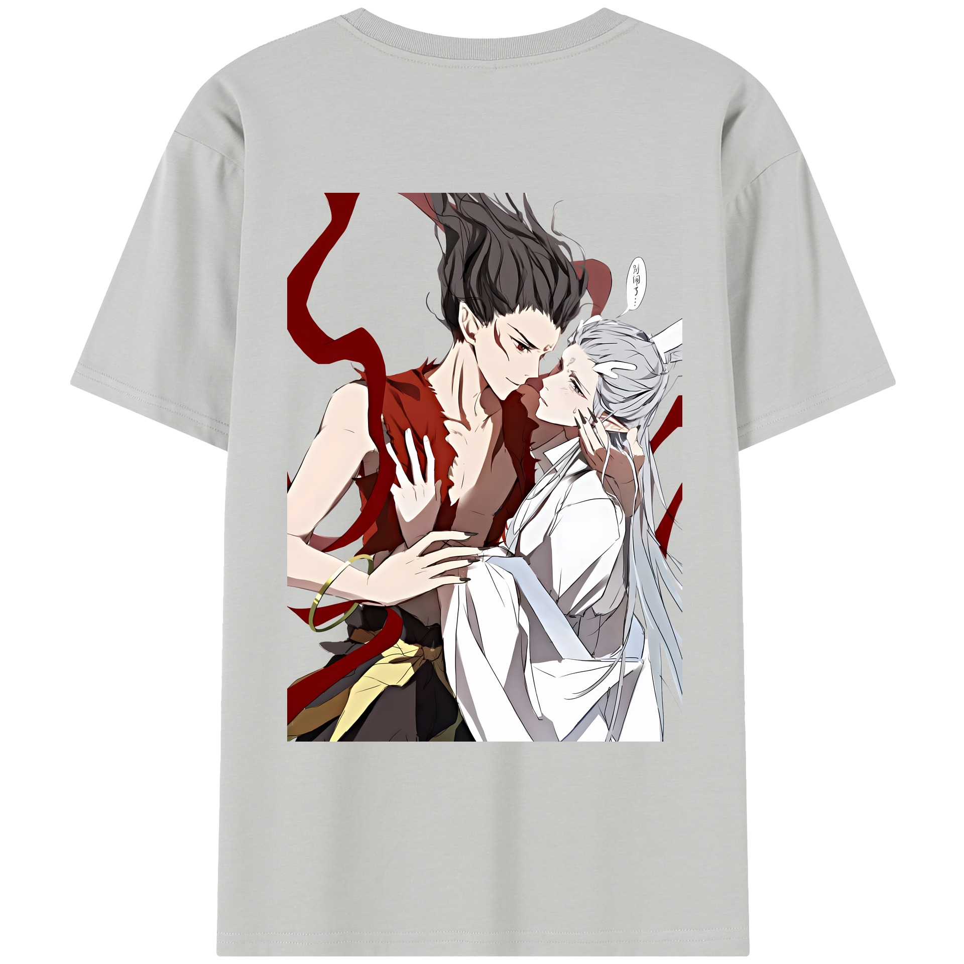 （画像用） Ne Zha 2 ナタ 魔童の大暴れ レディース半袖Tシャツ(バックプリント)