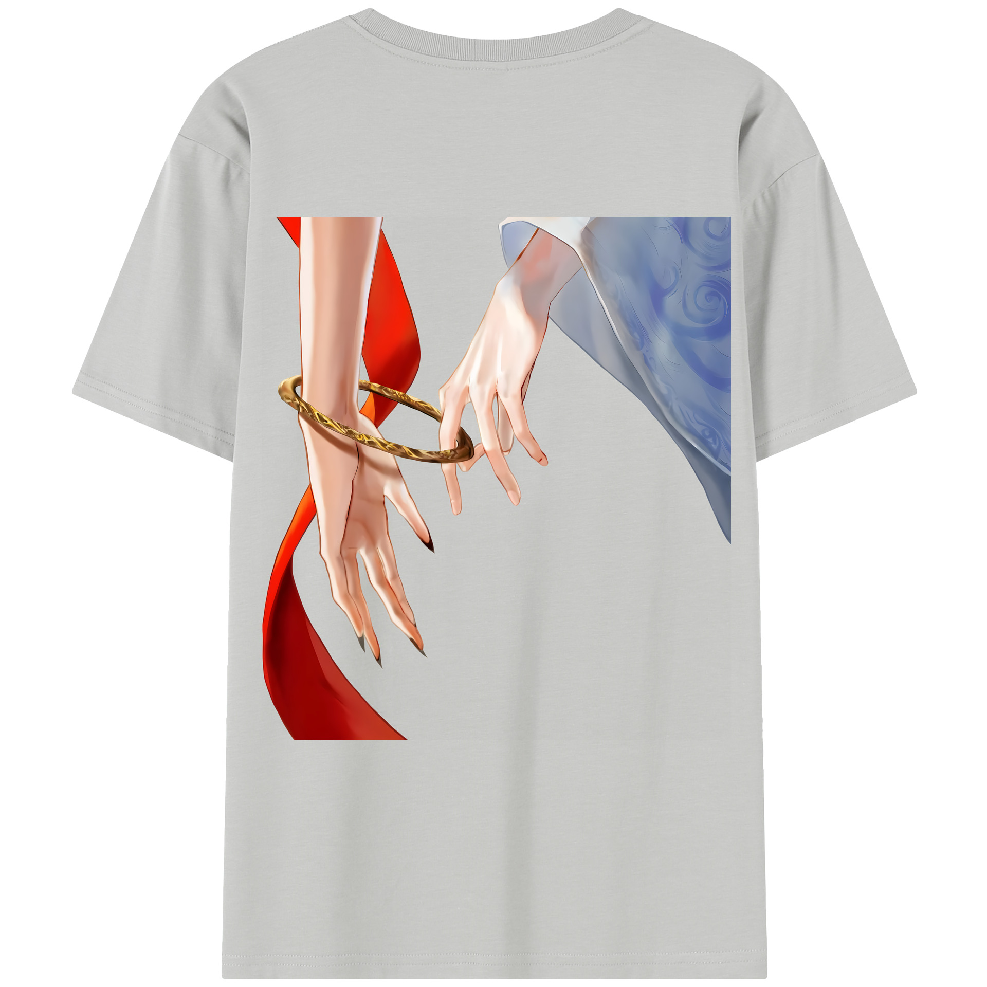 （画像用） Ne Zha 2 ナタ 魔童の大暴れ レディース半袖Tシャツ(バックプリント)
