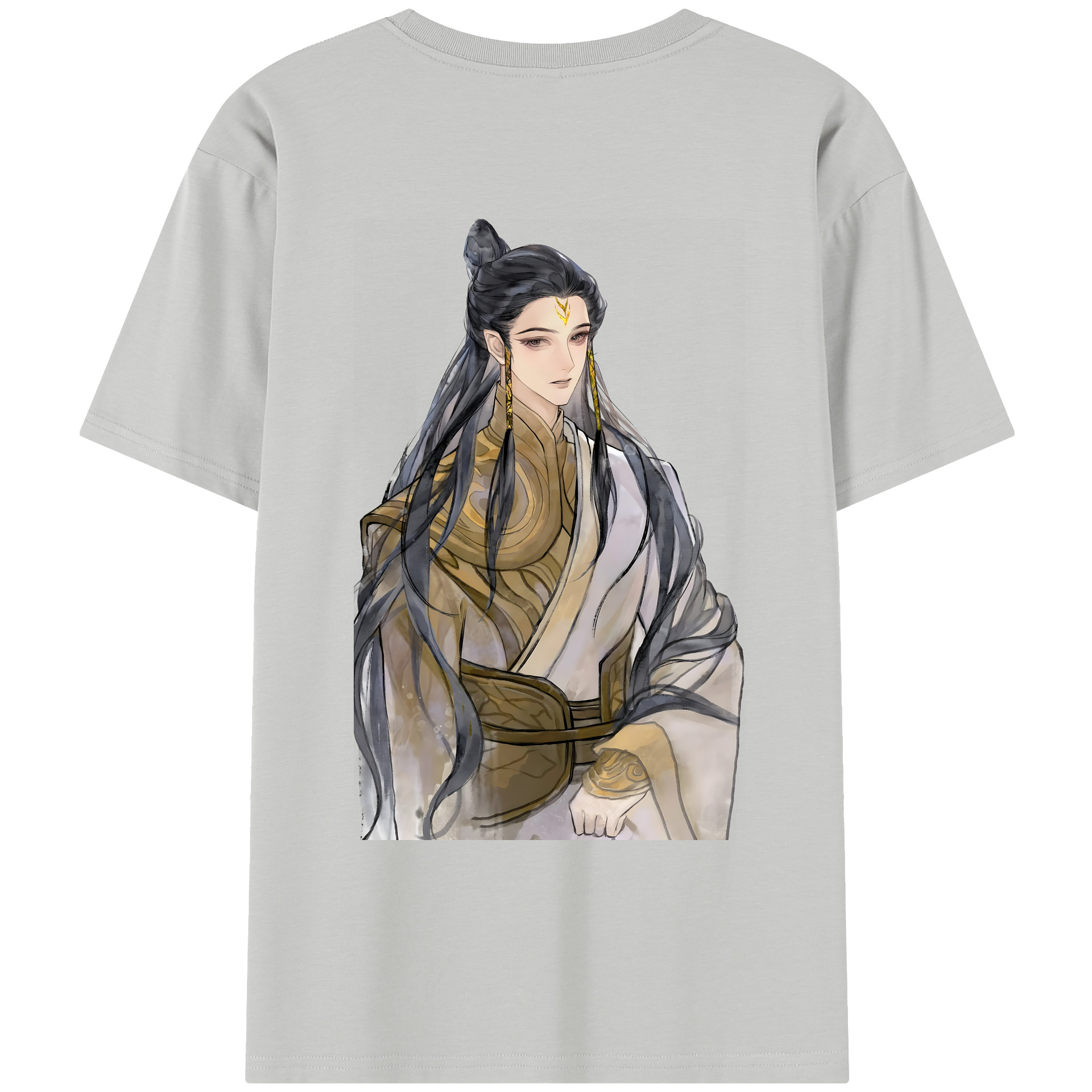 （画像用） Ne Zha 2 ナタ 魔童の大暴れ レディース半袖Tシャツ(バックプリント)